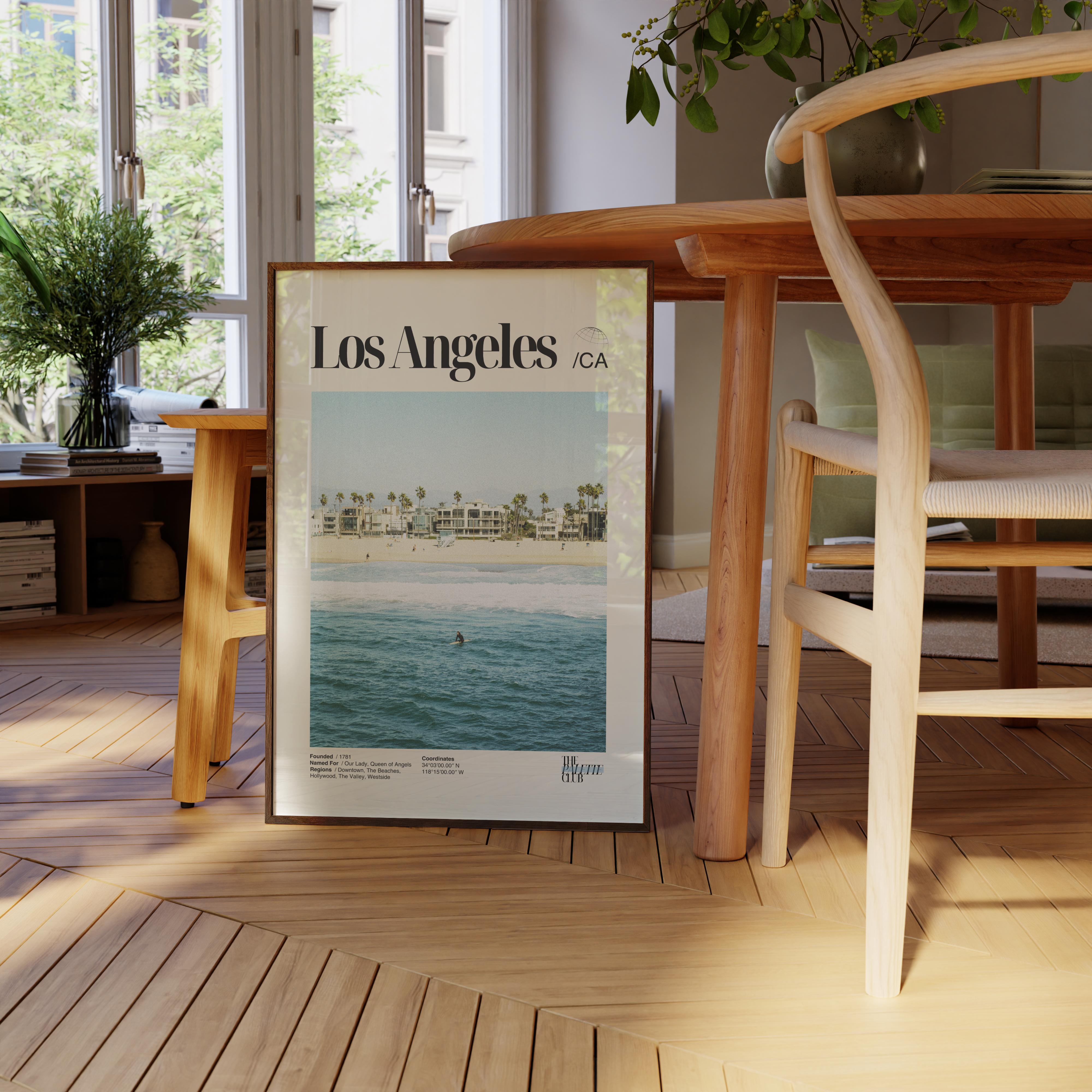 Los Angeles Beaches Print