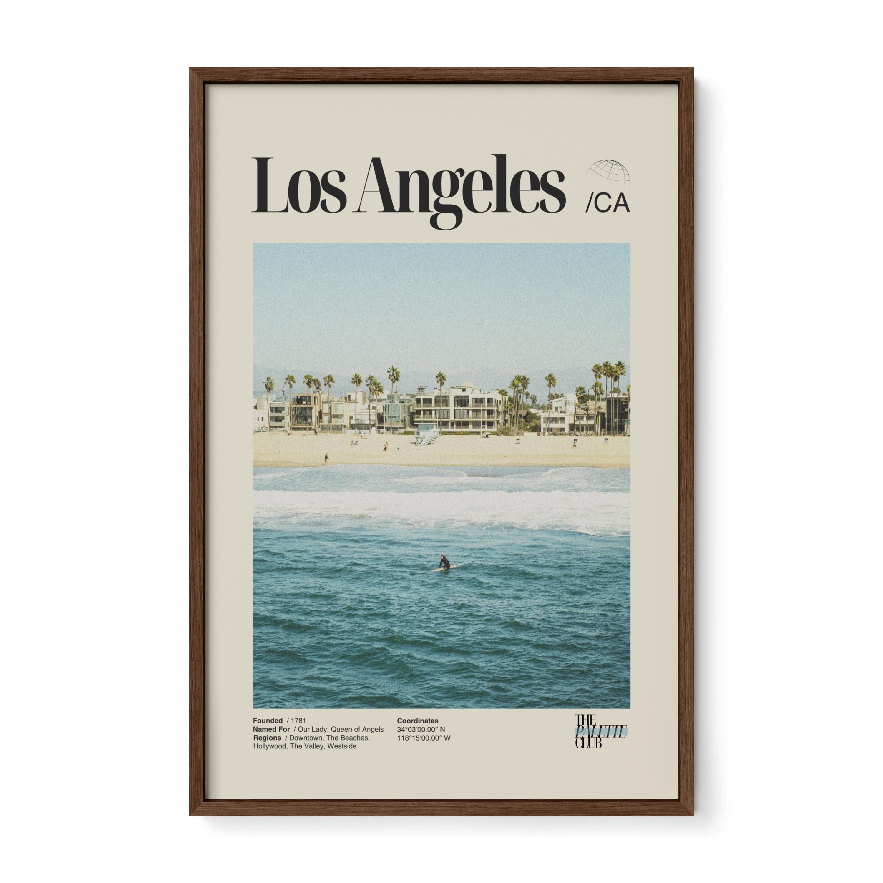 Los Angeles Beaches Print