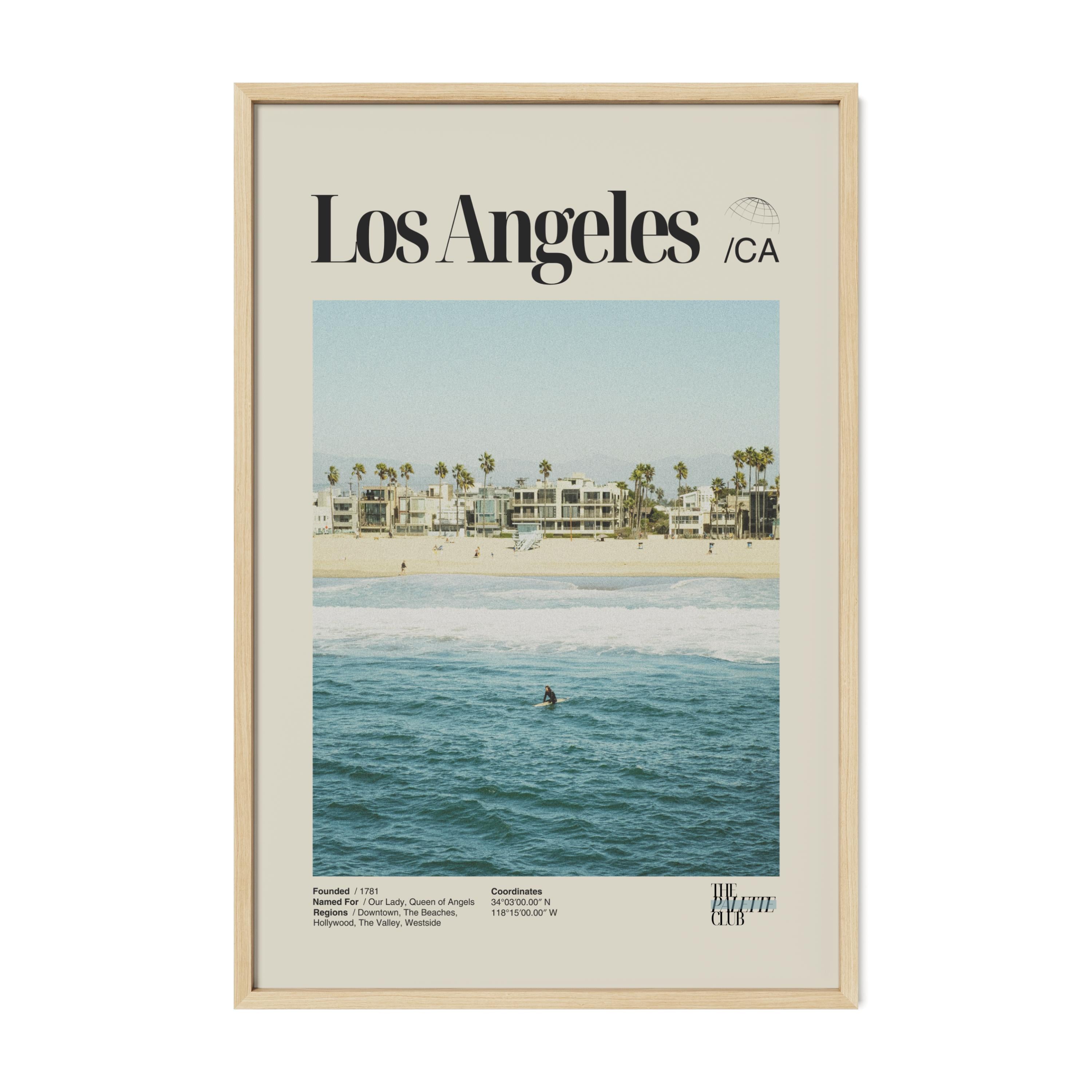 Los Angeles Beaches Print