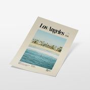 Los Angeles Beaches Print