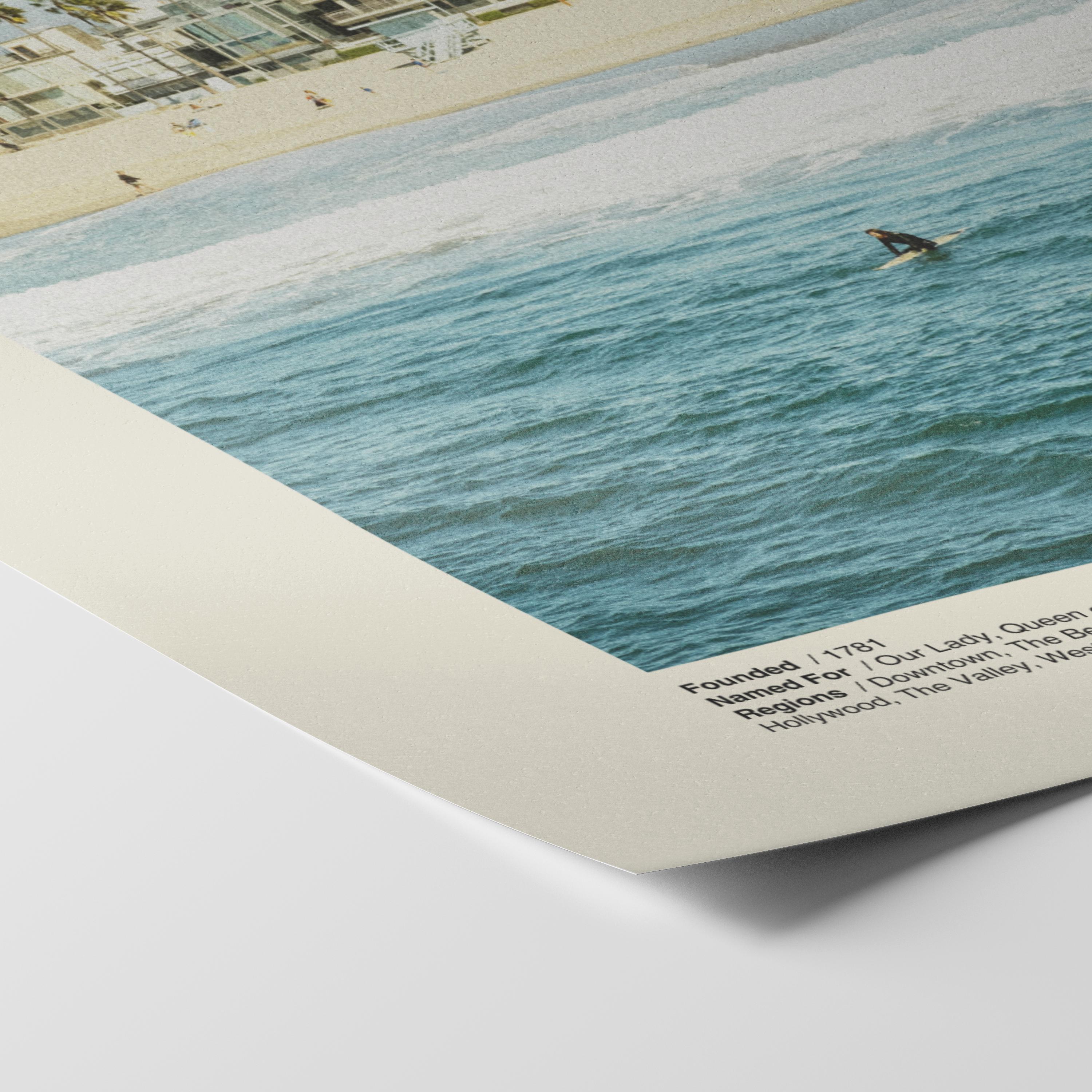 Los Angeles Beaches Print