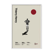 Thierry Henry France World Cup Print