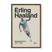 Earling Haaland Manchester City Print v2