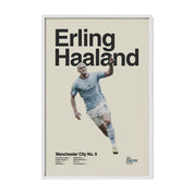 Earling Haaland Manchester City Print v2