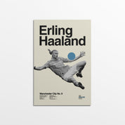 Earling Haaland Manchester City Print v1