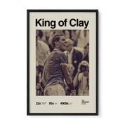 Rafael Nadal "King of Clay" French Open 2017 Print