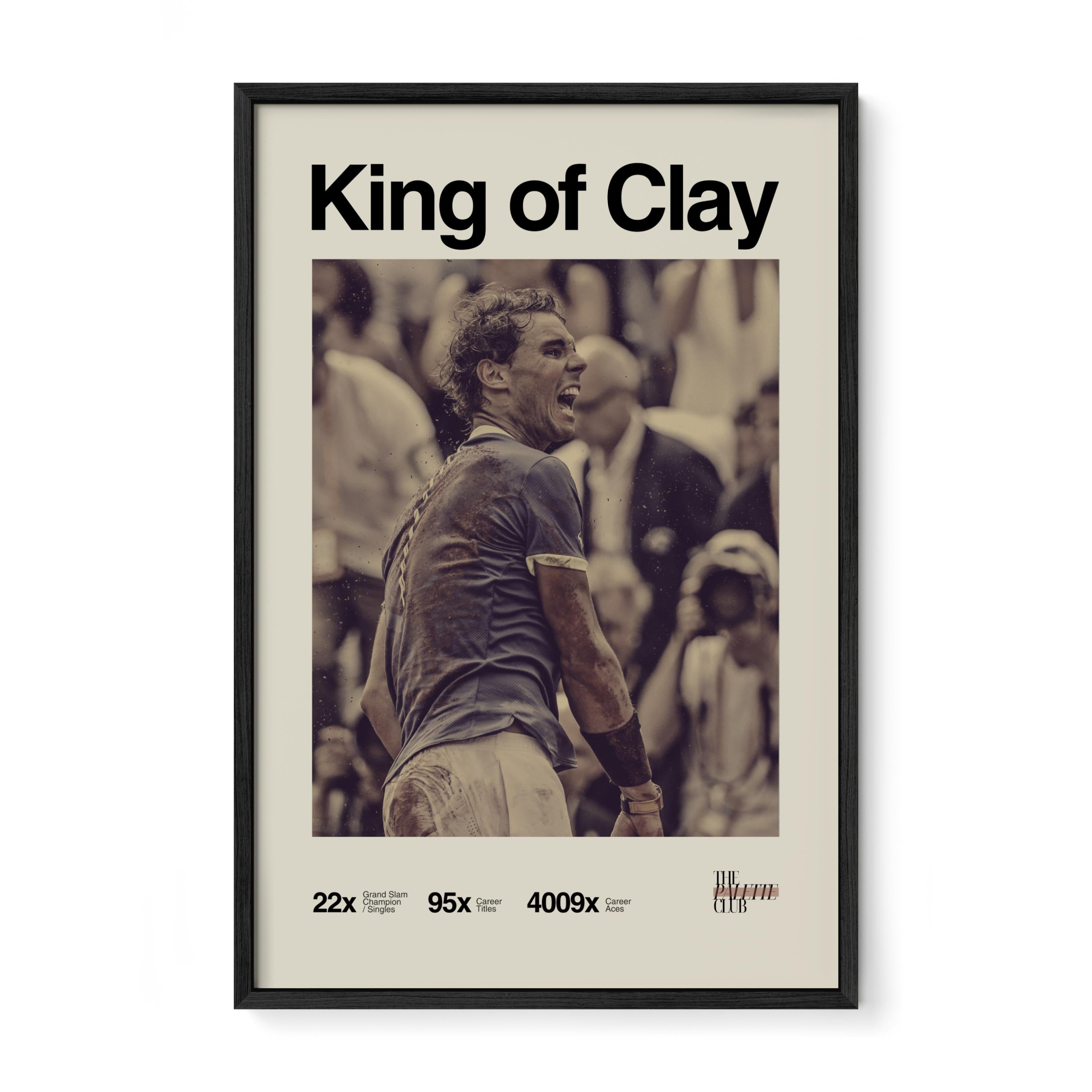 Rafael Nadal "King of Clay" French Open 2017 Print