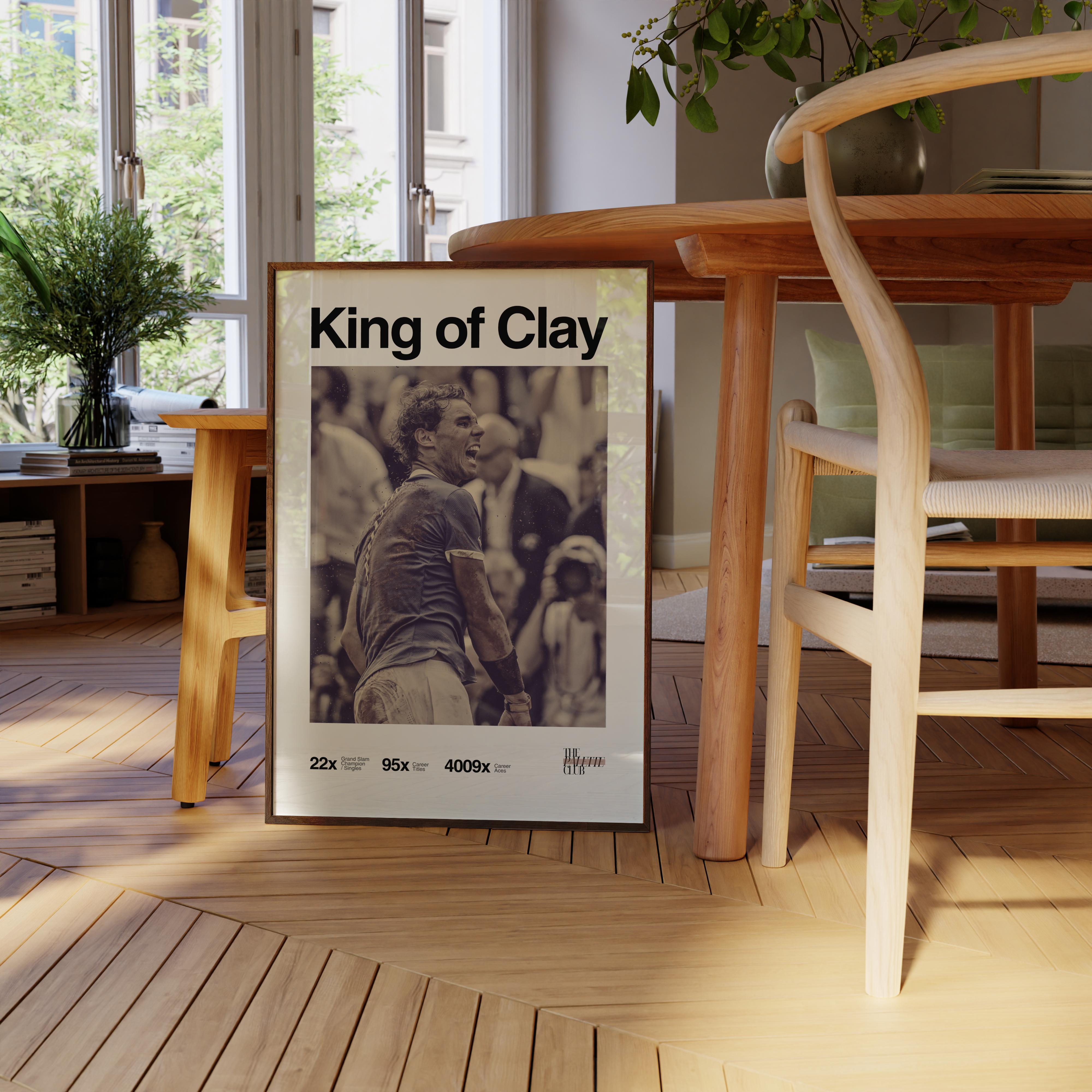 Rafael Nadal "King of Clay" French Open 2017 Print