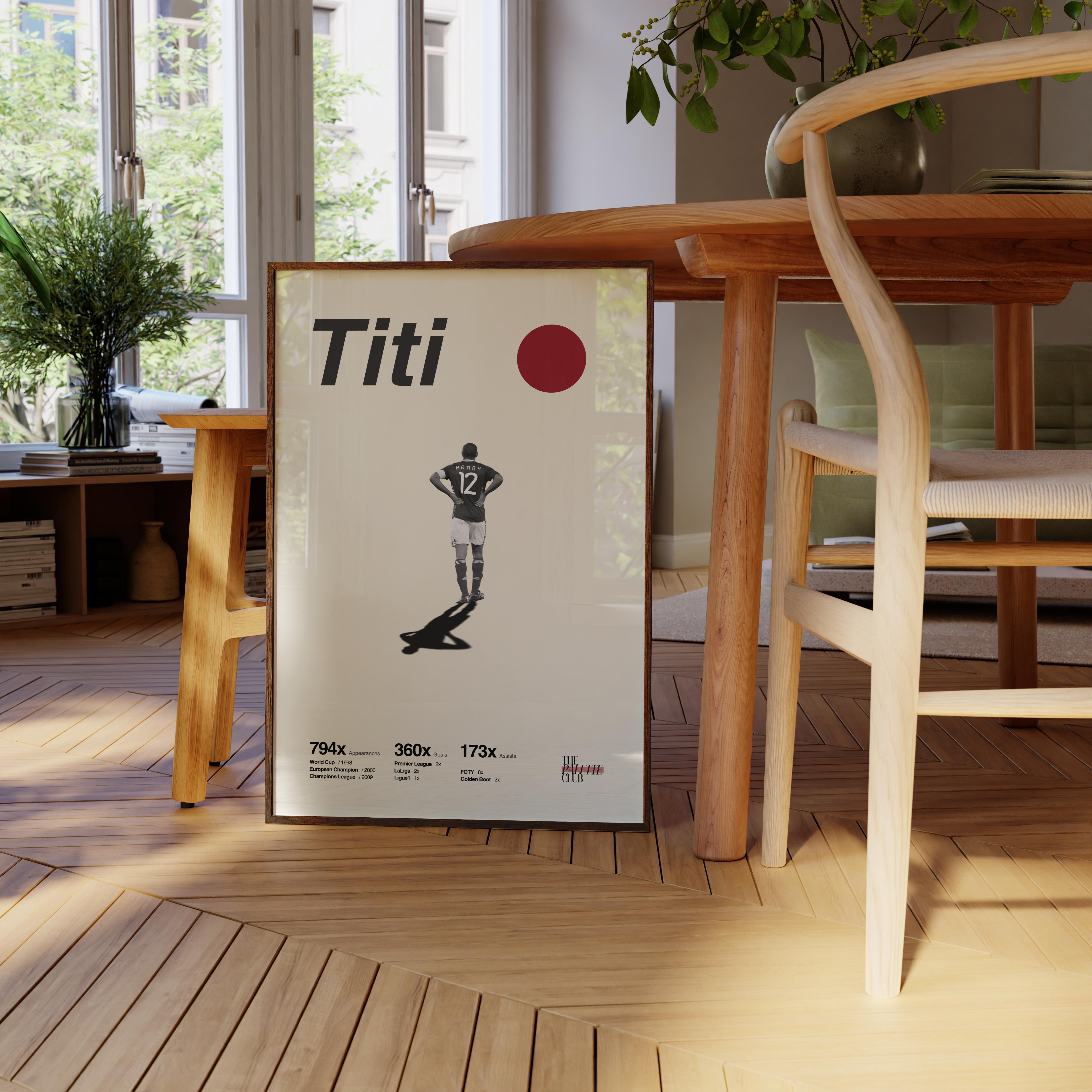 Thierry Henry 'Titi' Print