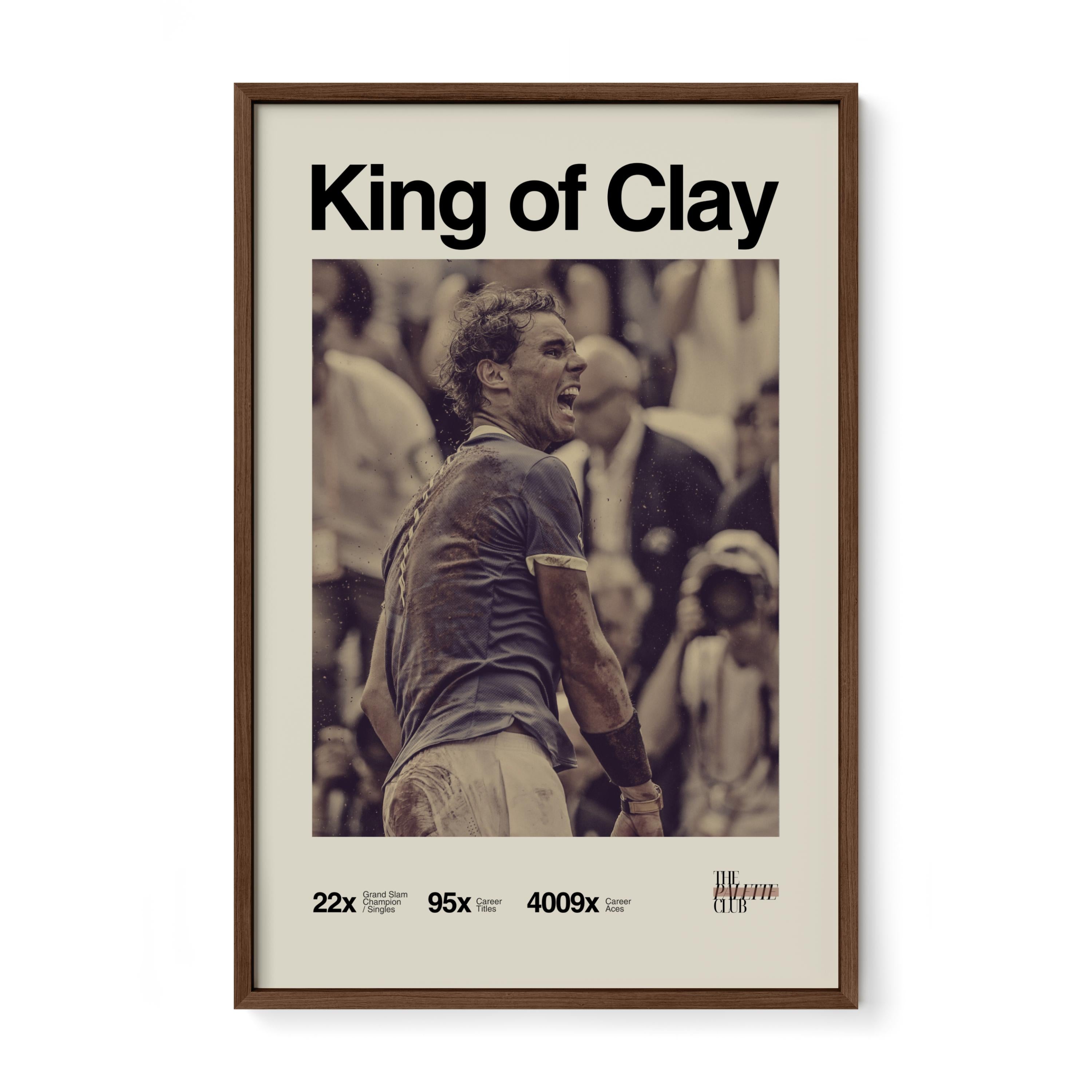 Rafael Nadal "King of Clay" French Open 2017 Print