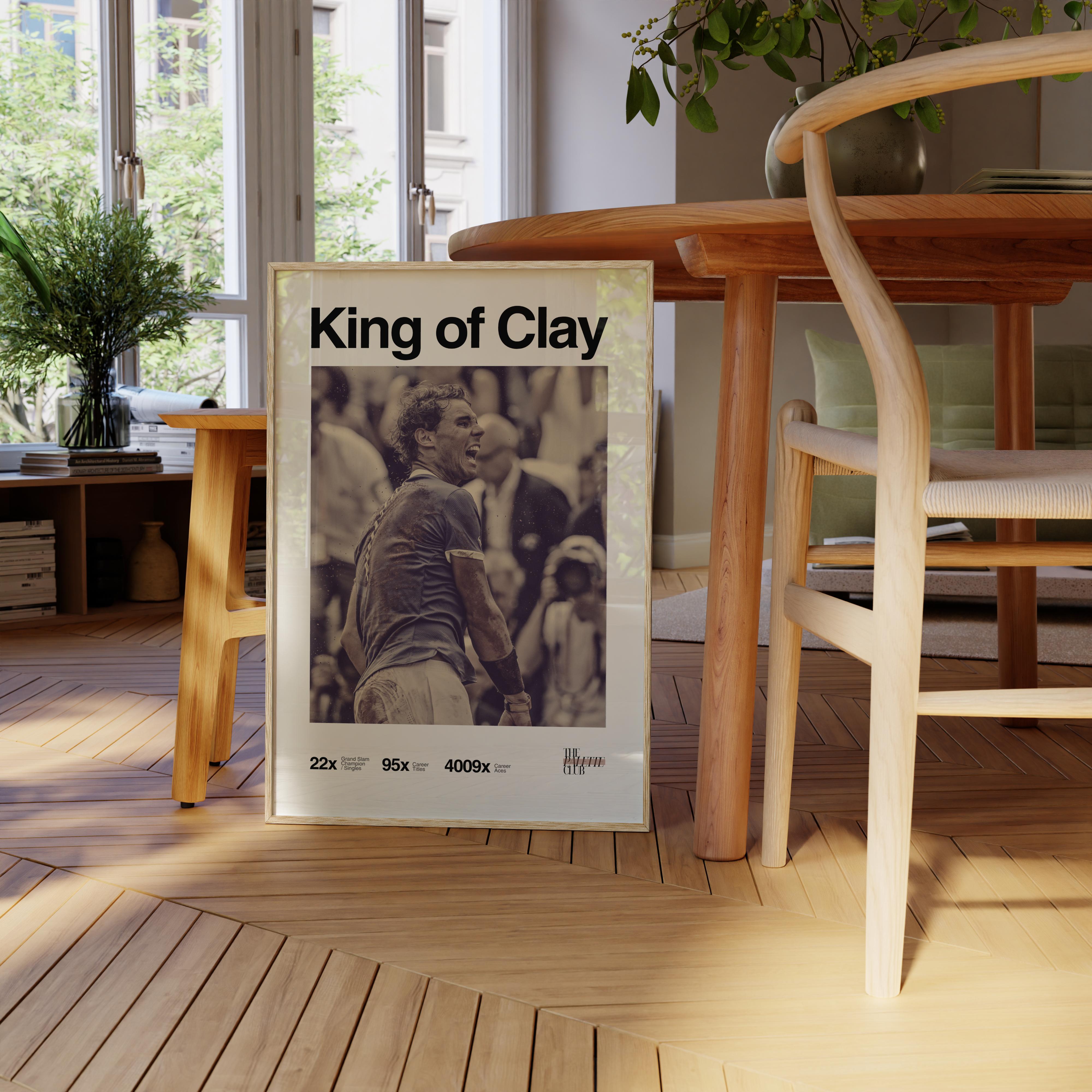 Rafael Nadal "King of Clay" French Open 2017 Print