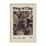 Rafael Nadal "King of Clay" French Open 2017 Print