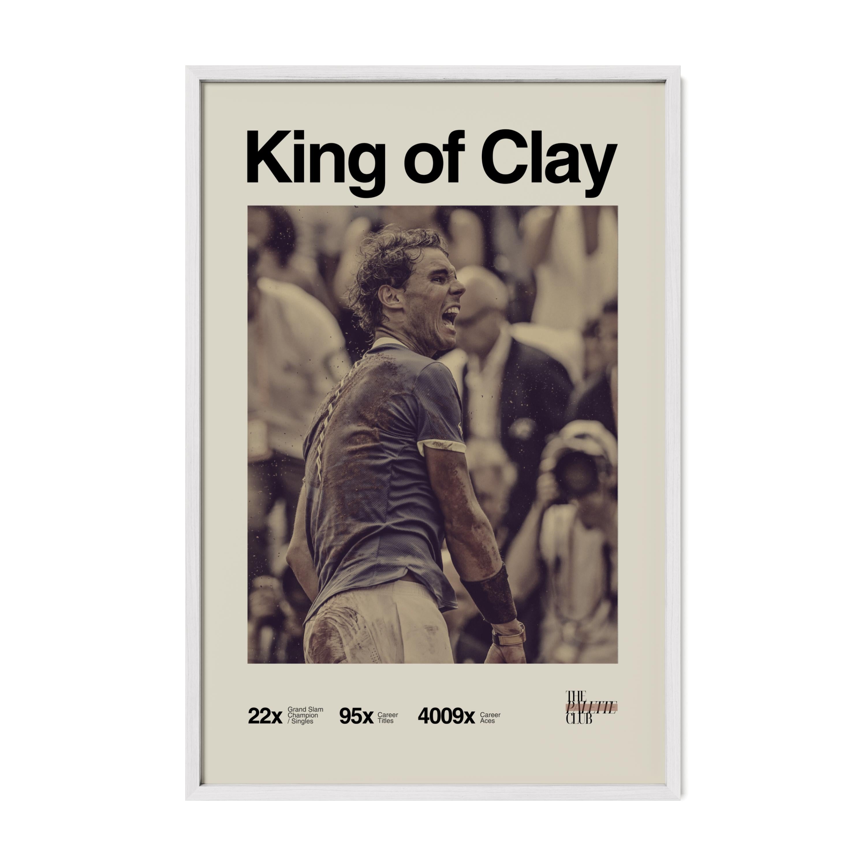 Rafael Nadal "King of Clay" French Open 2017 Print