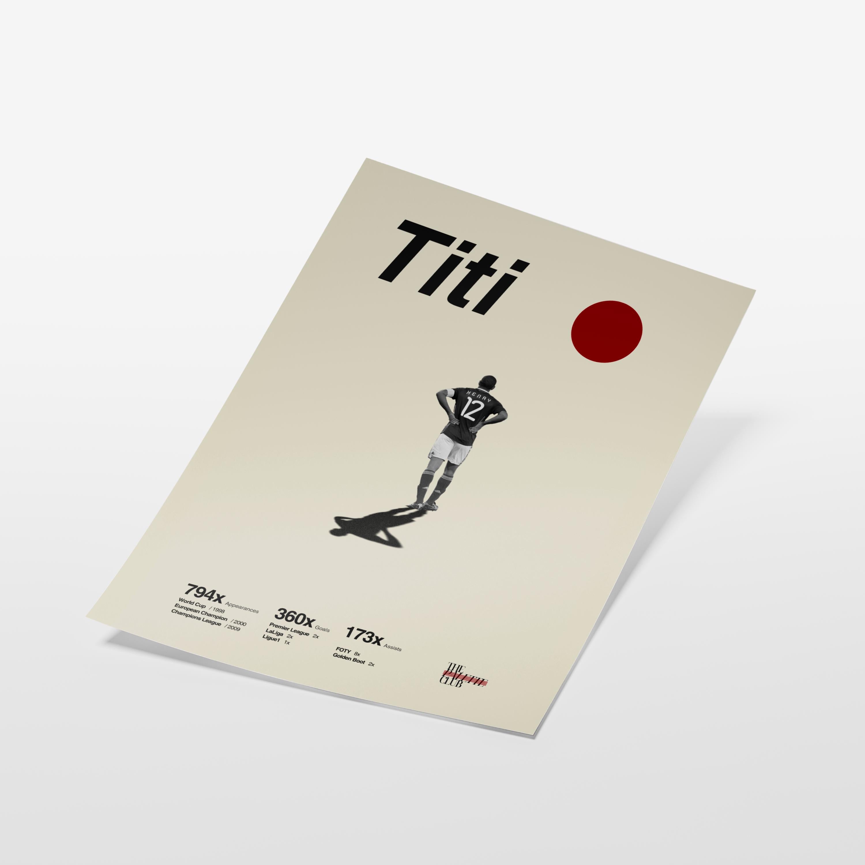 Thierry Henry 'Titi' Print