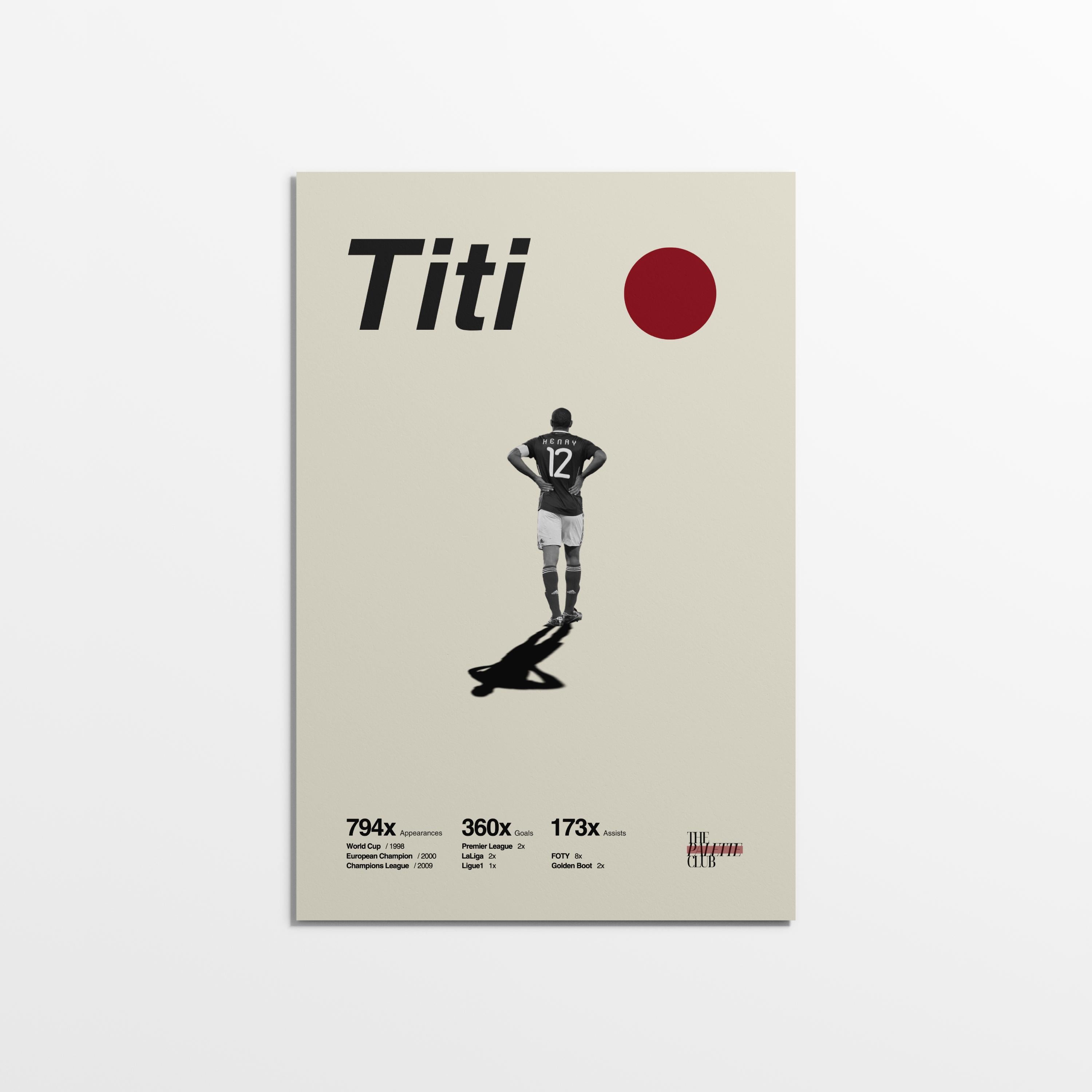Thierry Henry 'Titi' Print