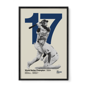 Shohei Ohtani "17" Poster
