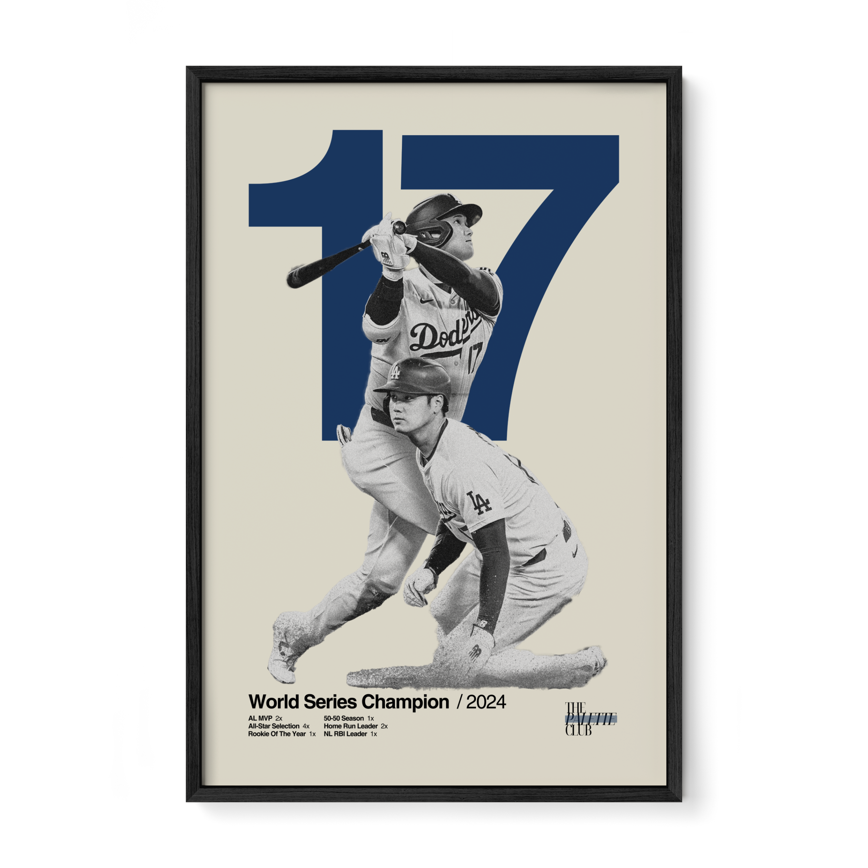 Shohei Ohtani "17" Poster