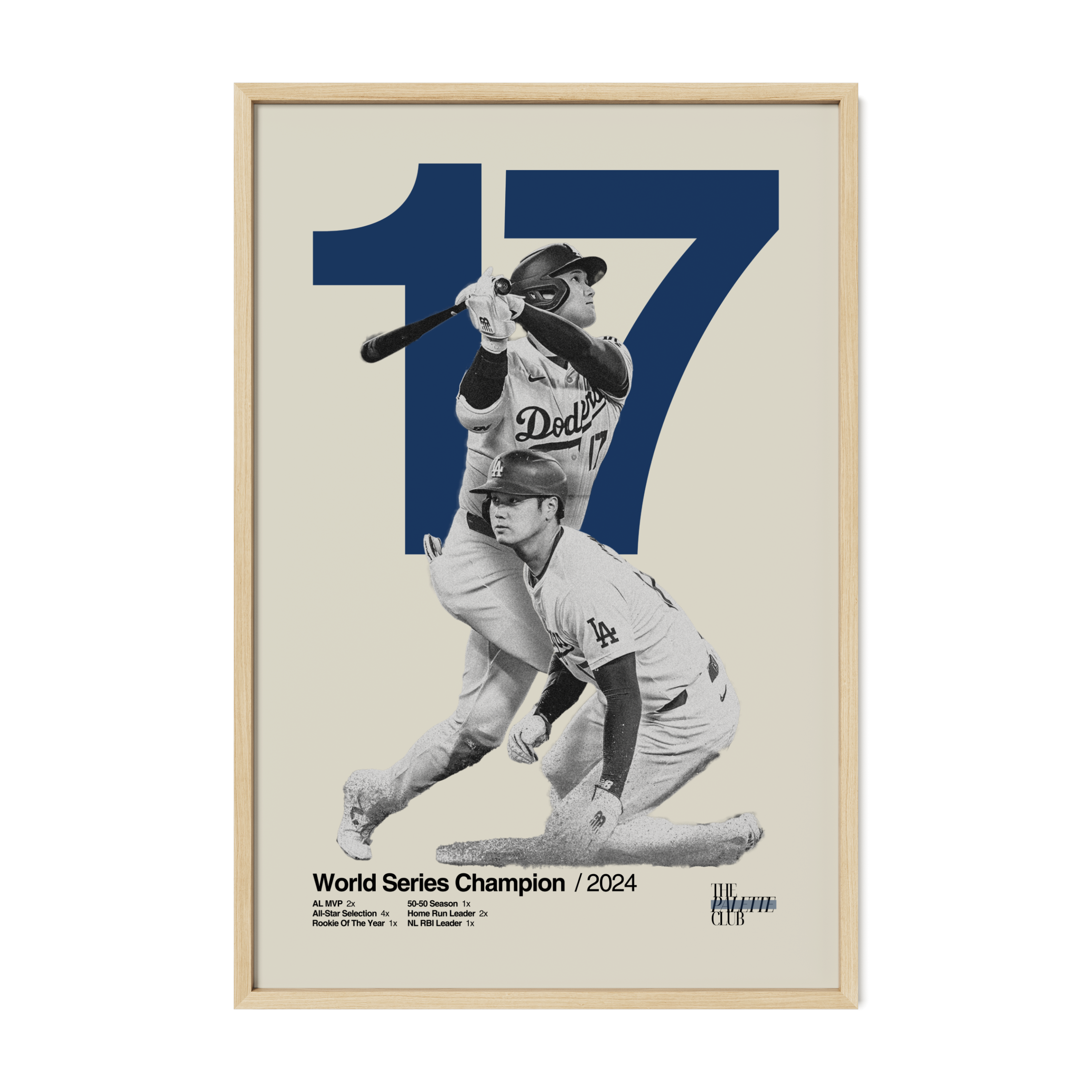 Shohei Ohtani "17" Poster