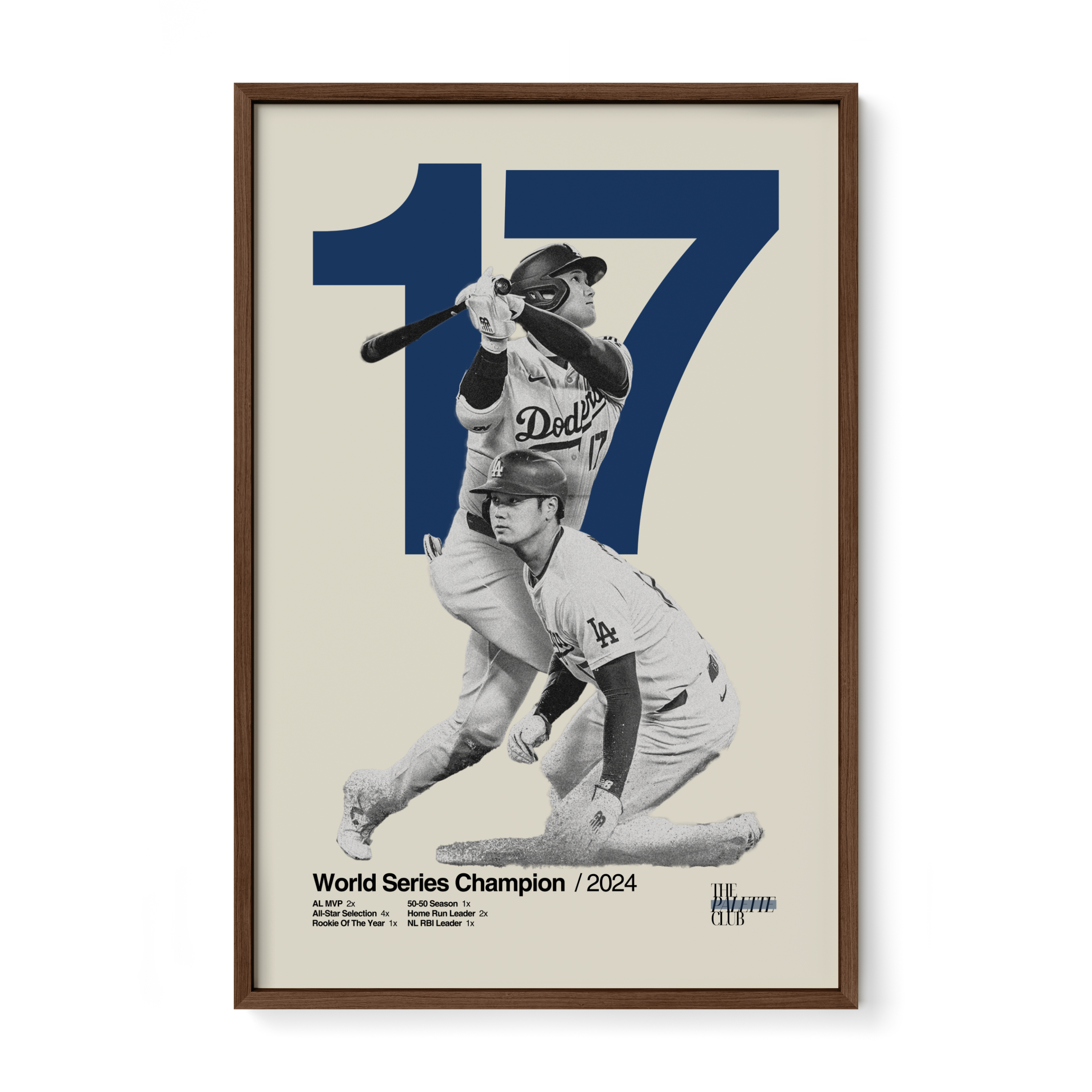 Shohei Ohtani "17" Poster