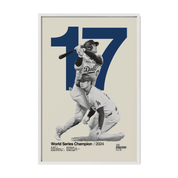 Shohei Ohtani "17" Poster