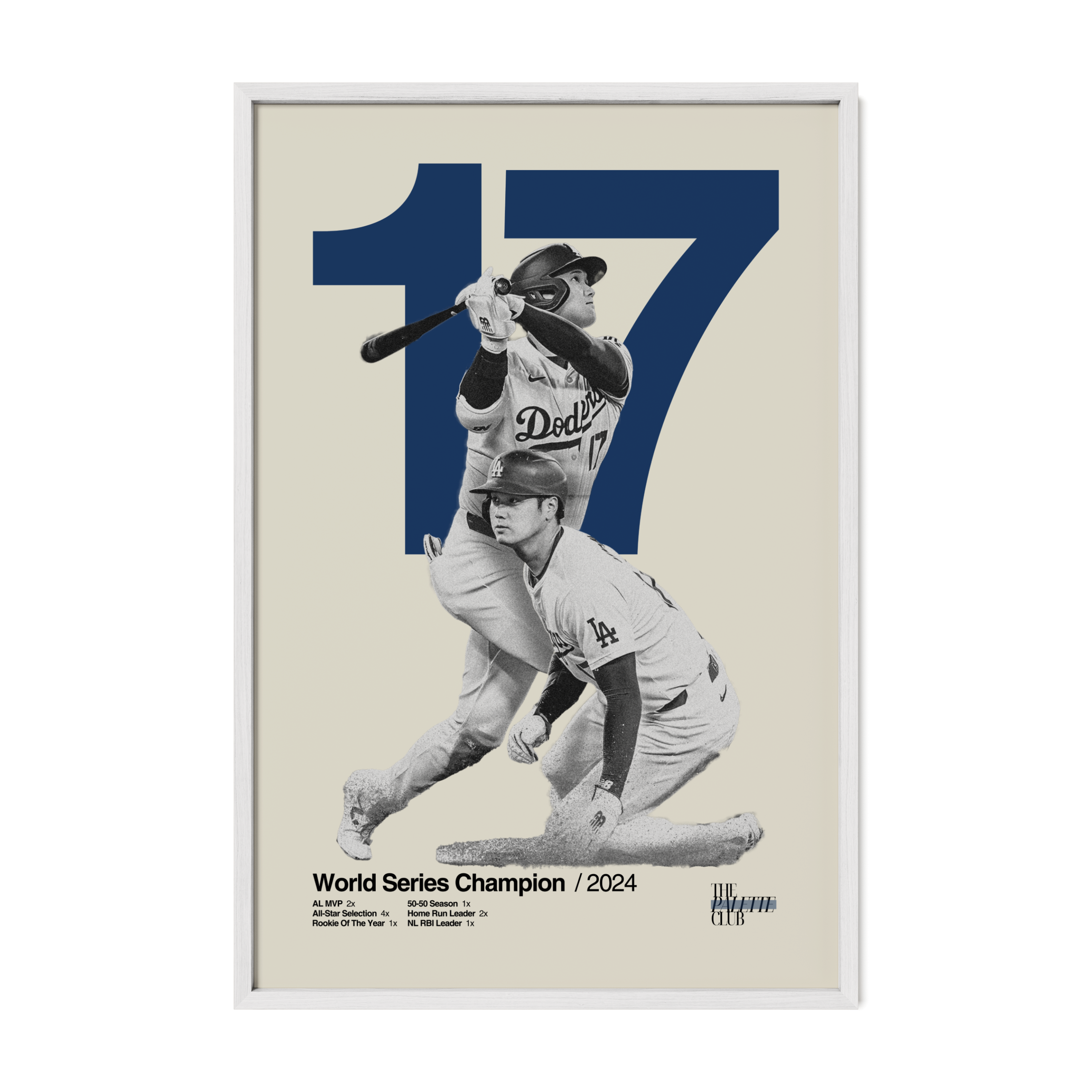Shohei Ohtani "17" Poster