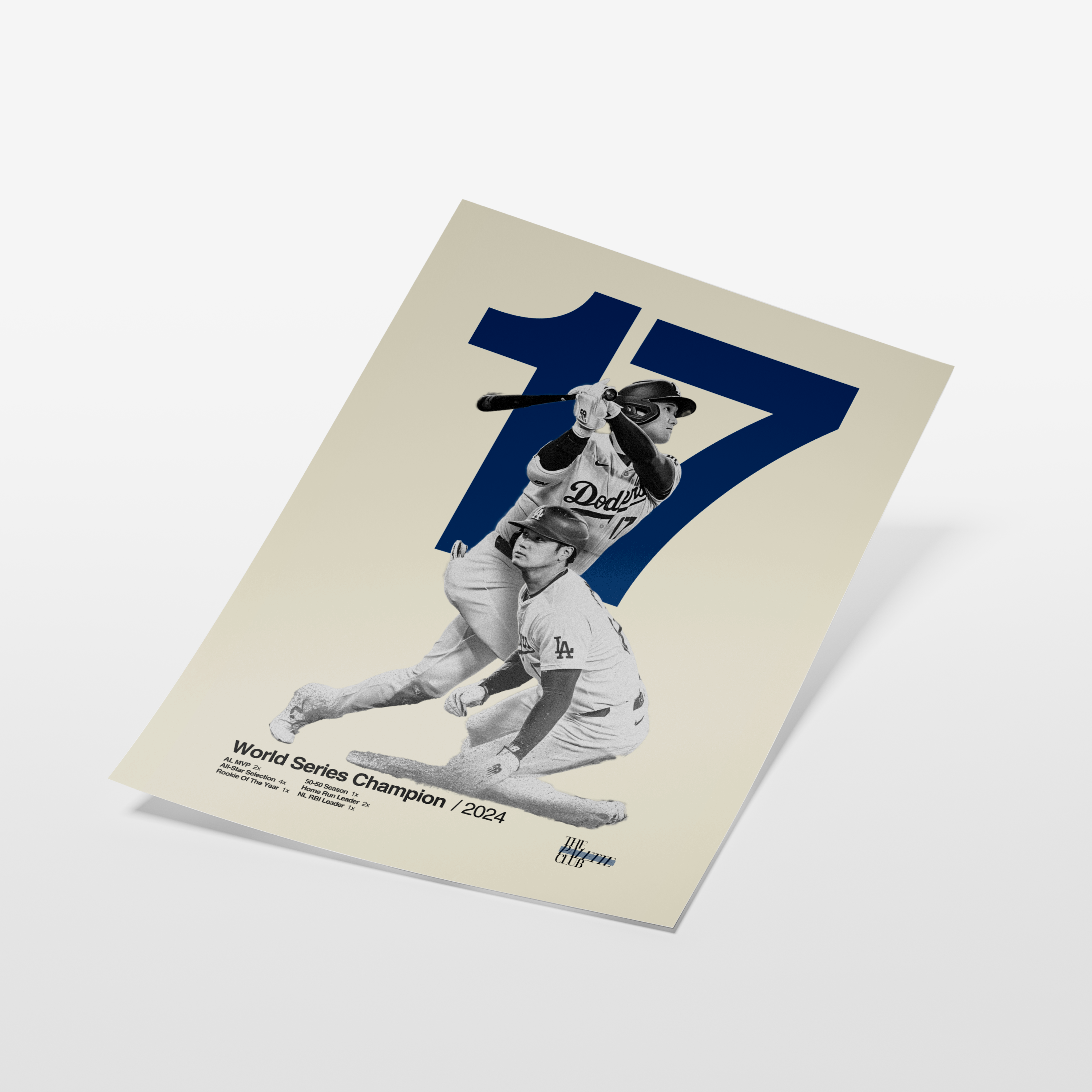 Shohei Ohtani "17" Poster