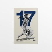 Shohei Ohtani "17" Poster