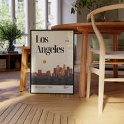 Los Angeles Sunset Skyline Print v3