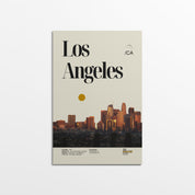 Los Angeles Sunset Skyline Print v3
