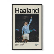 Earling Haaland Manchester City Print v3