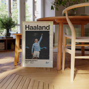 Earling Haaland Manchester City Print v3