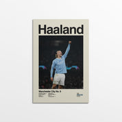 Earling Haaland Manchester City Print v3