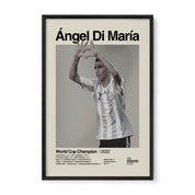 Angel Di Maria Argentina World Cup Print v1