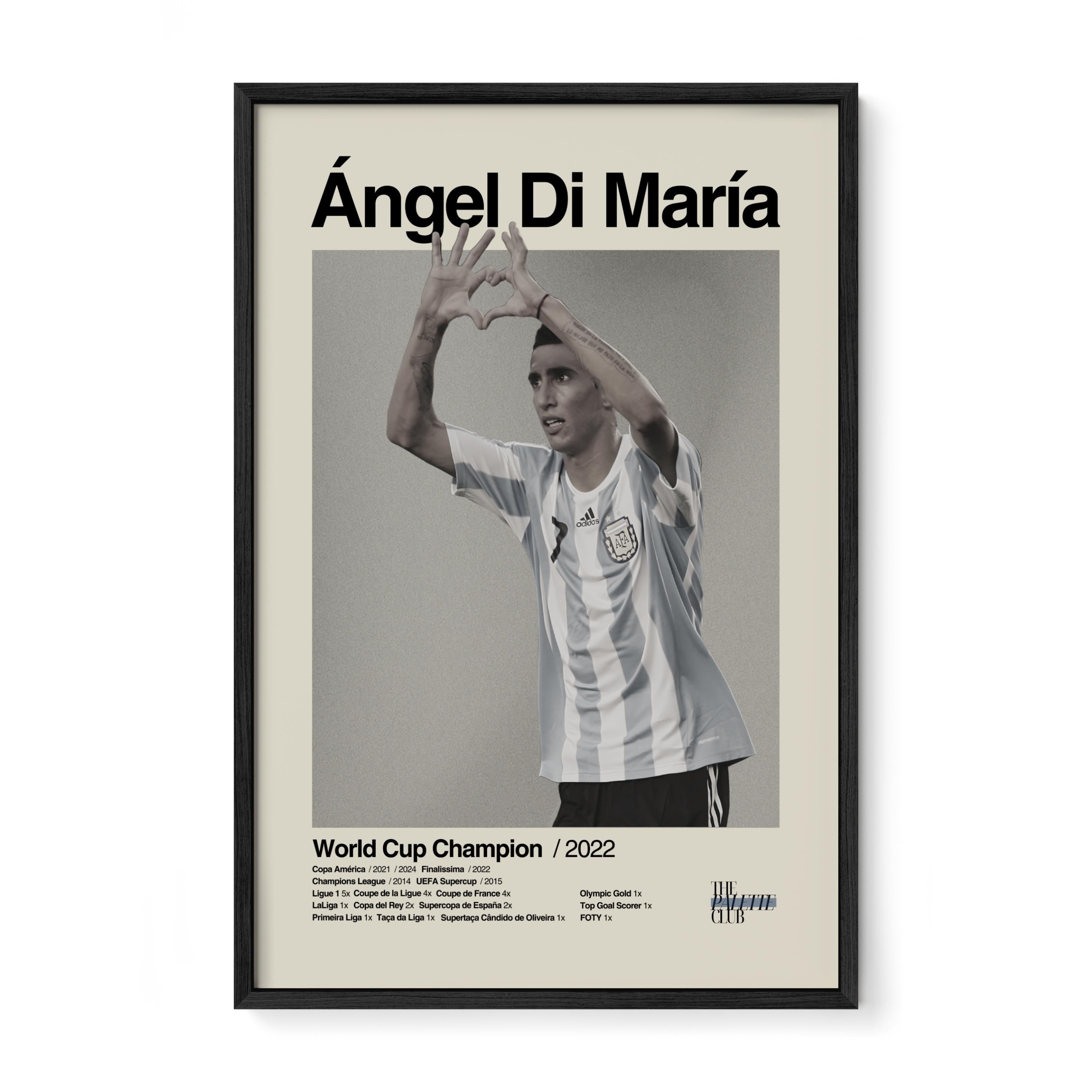 Angel Di Maria Argentina World Cup Print v1