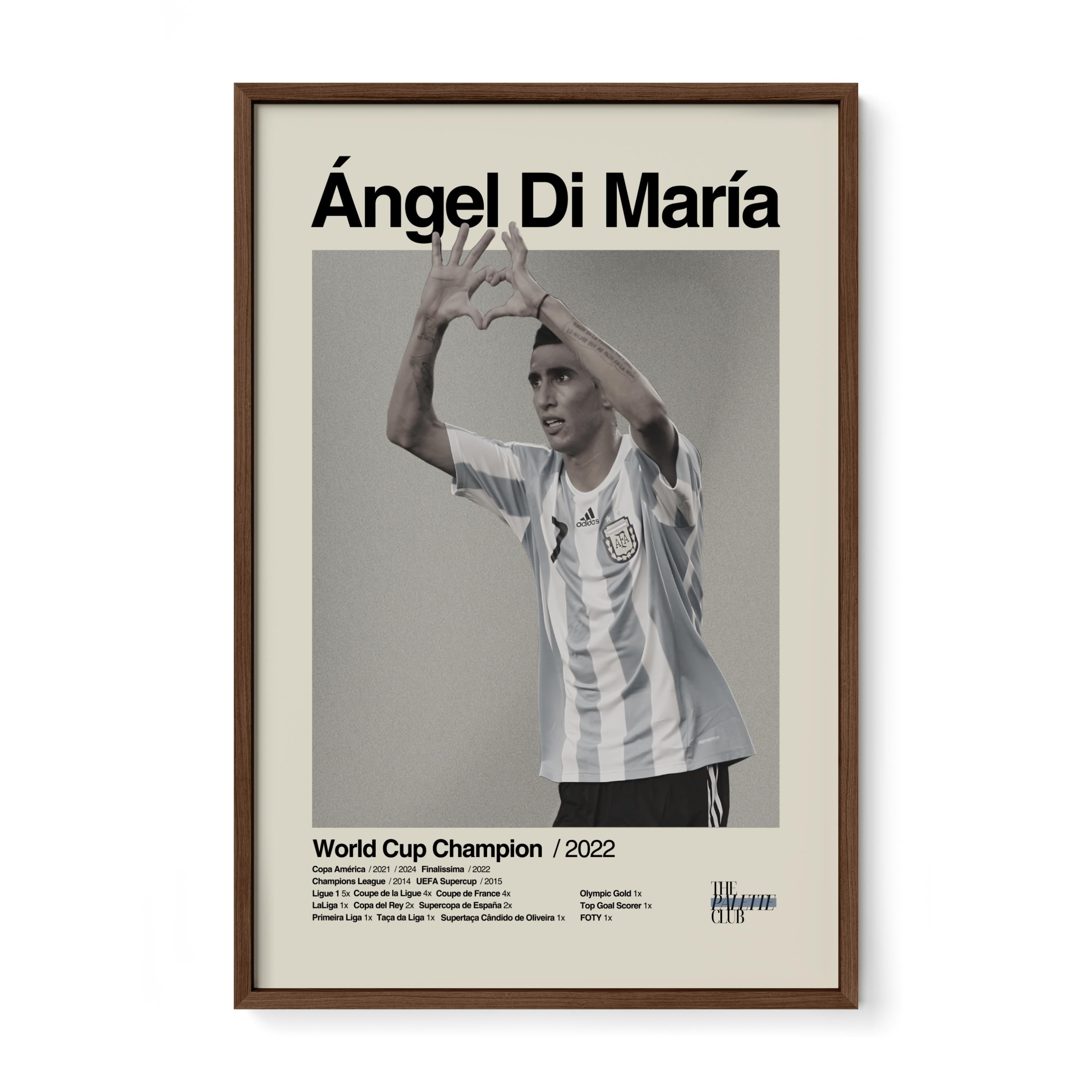 Angel Di Maria Argentina World Cup Print v1