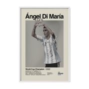 Angel Di Maria Argentina World Cup Print v1