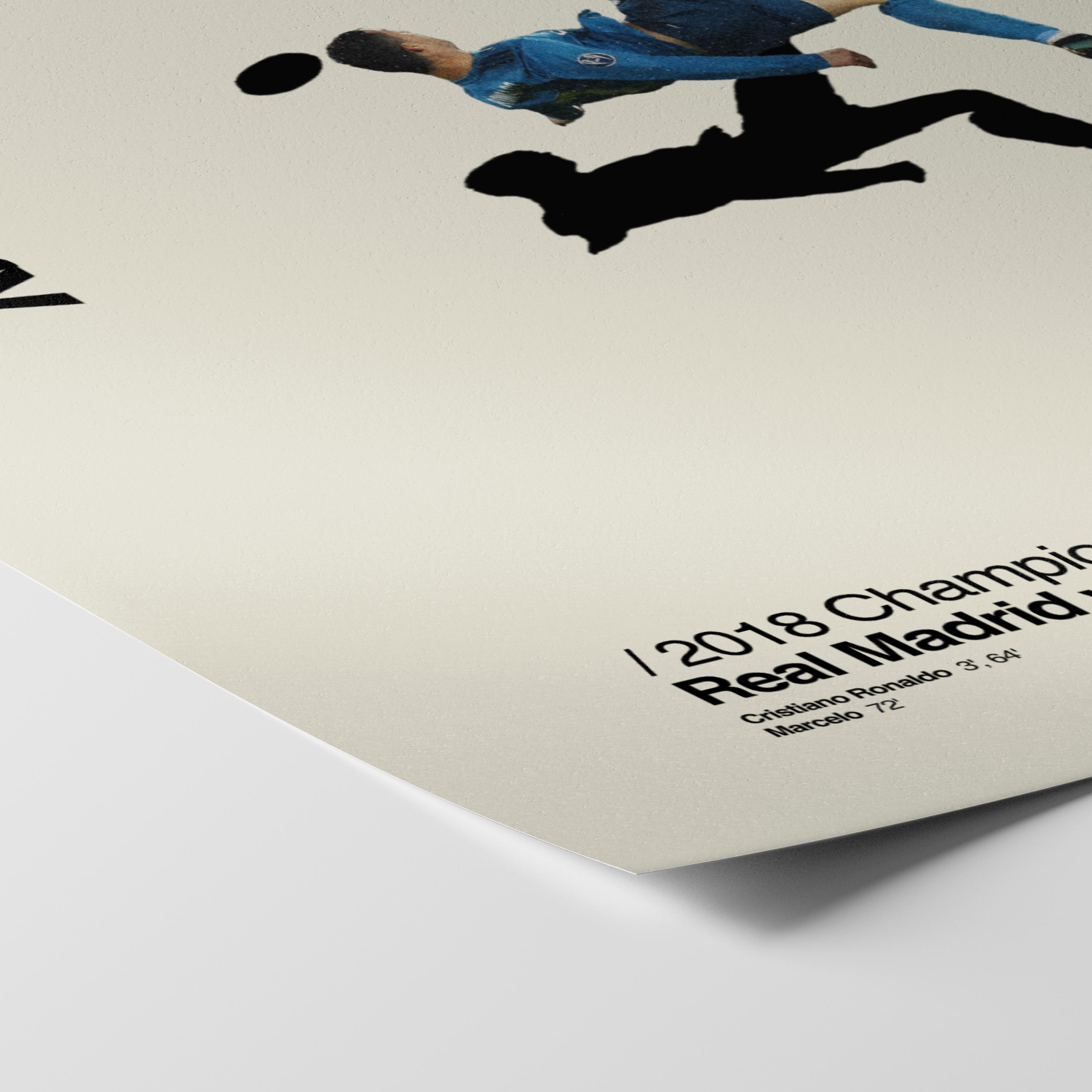 Cristiano Ronaldo Real Madrid Print v3