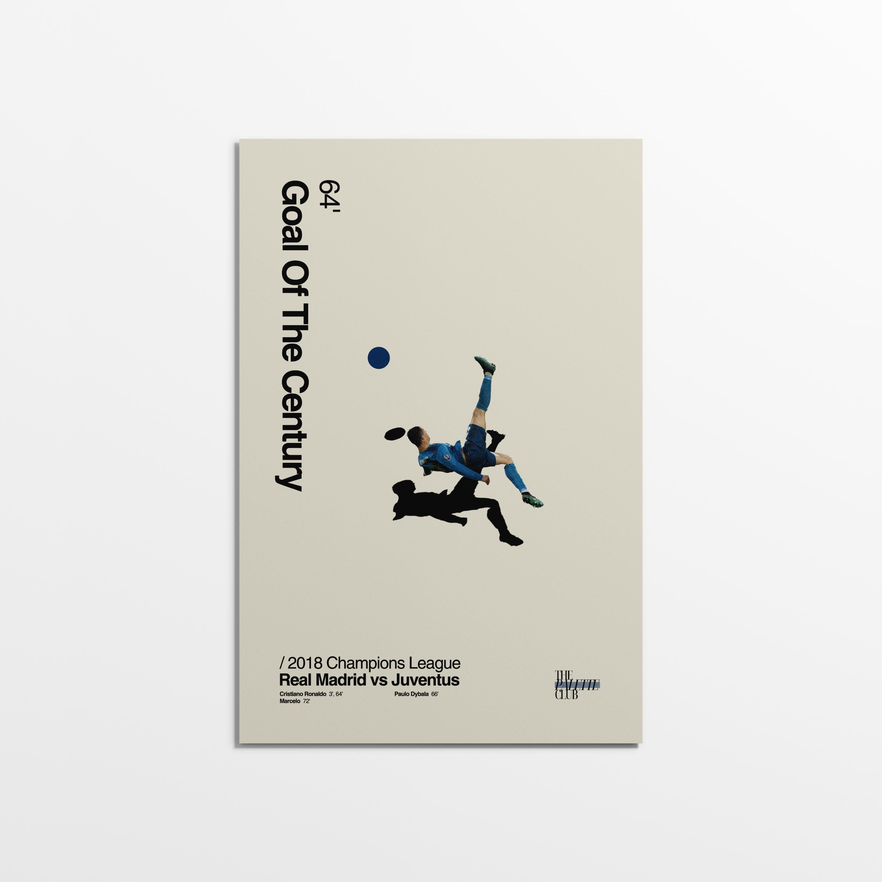 Cristiano Ronaldo Real Madrid Print v3