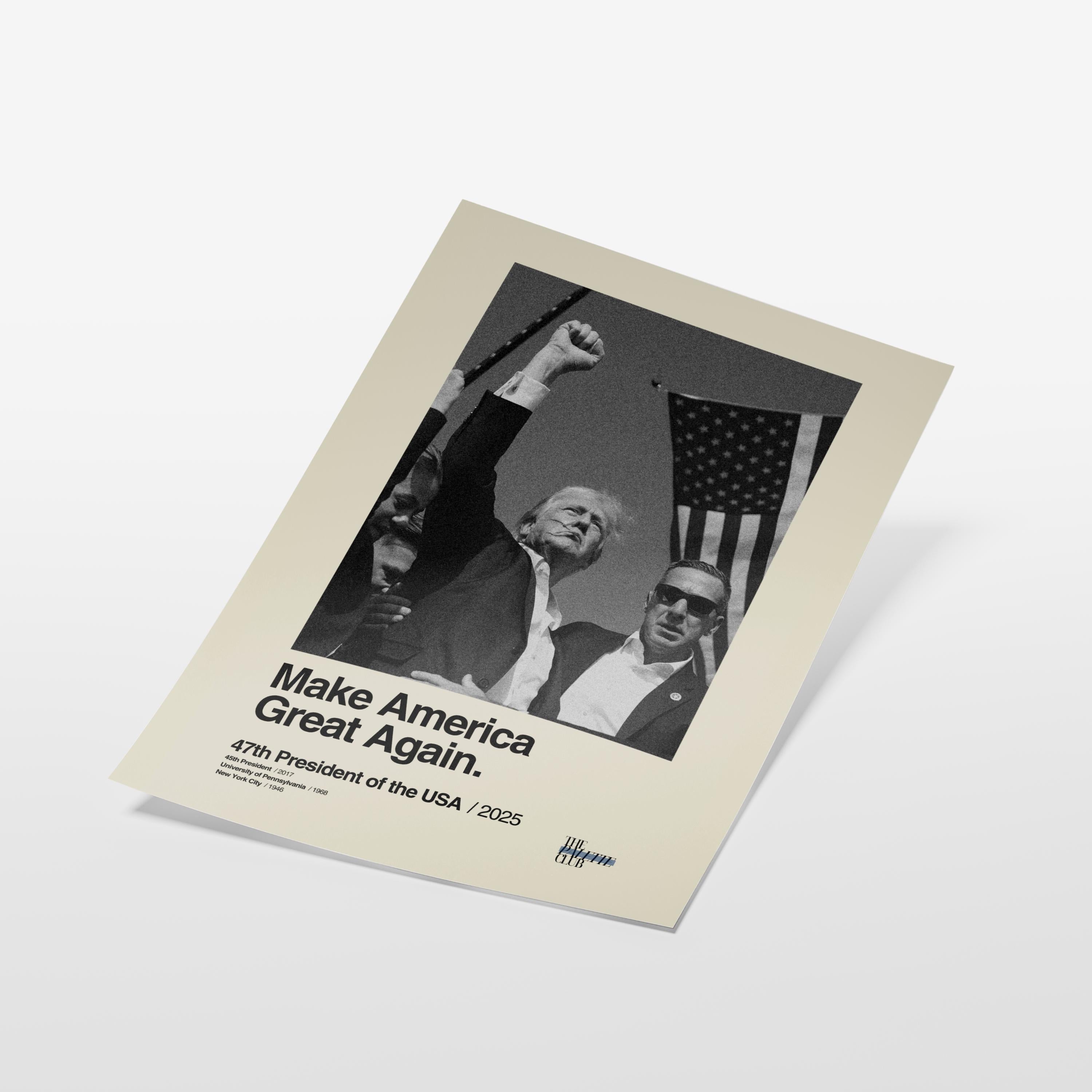Donald Trump Make America Great Again Print v2