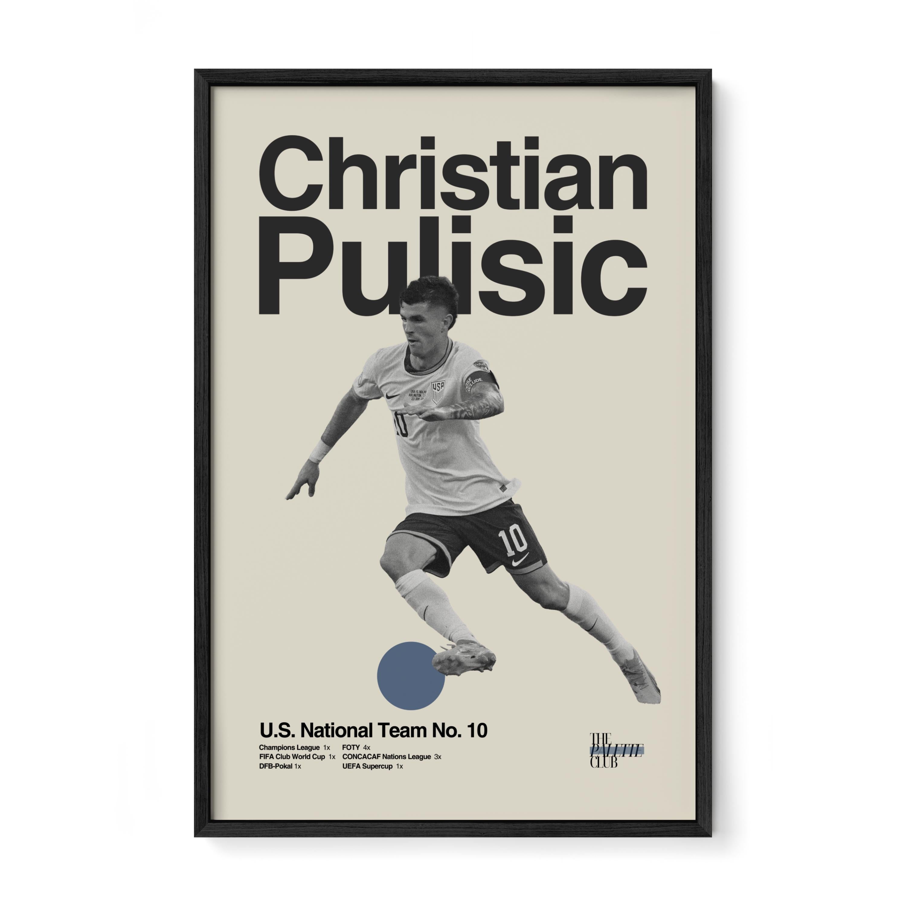 Christian Pulisic USA Print v2