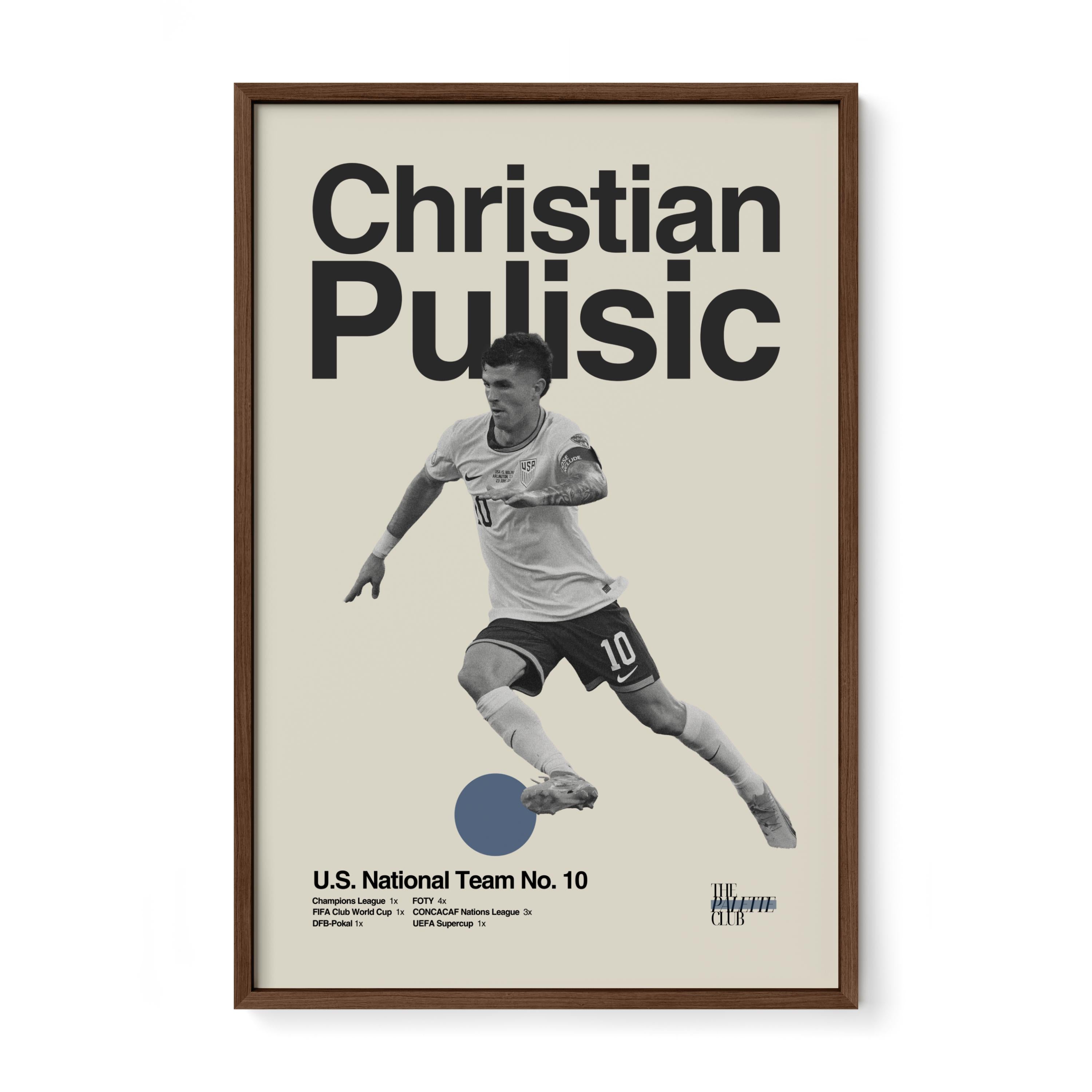 Christian Pulisic USA Print v2