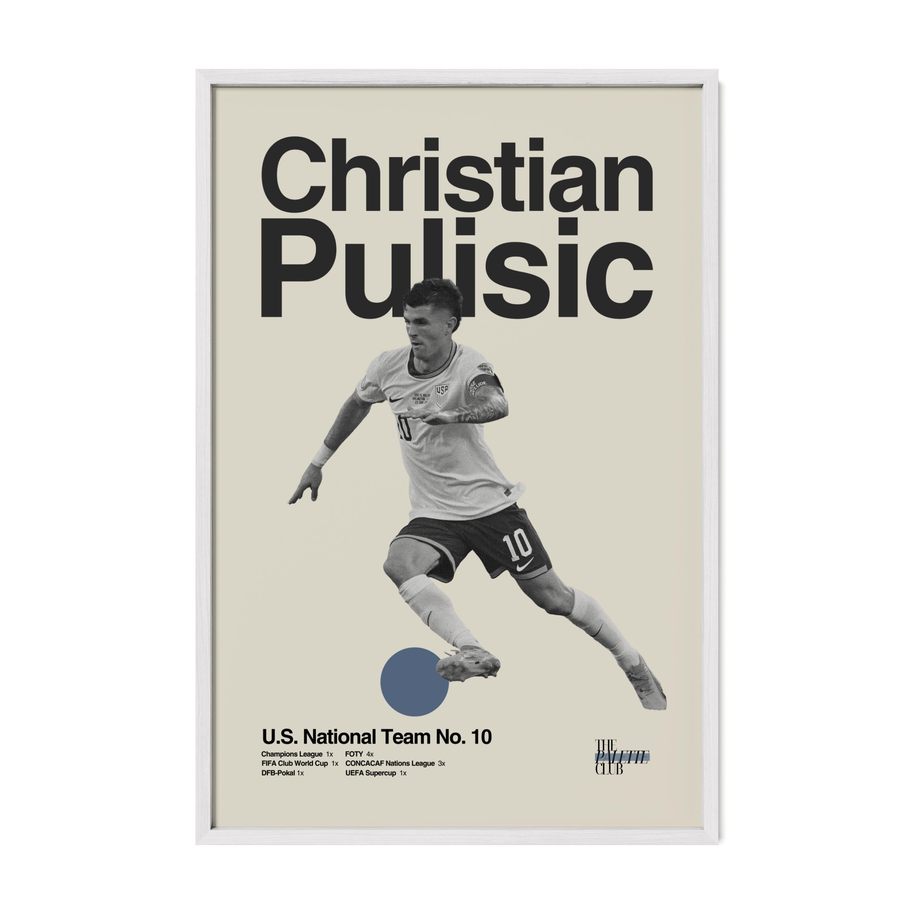 Christian Pulisic USA Print v2
