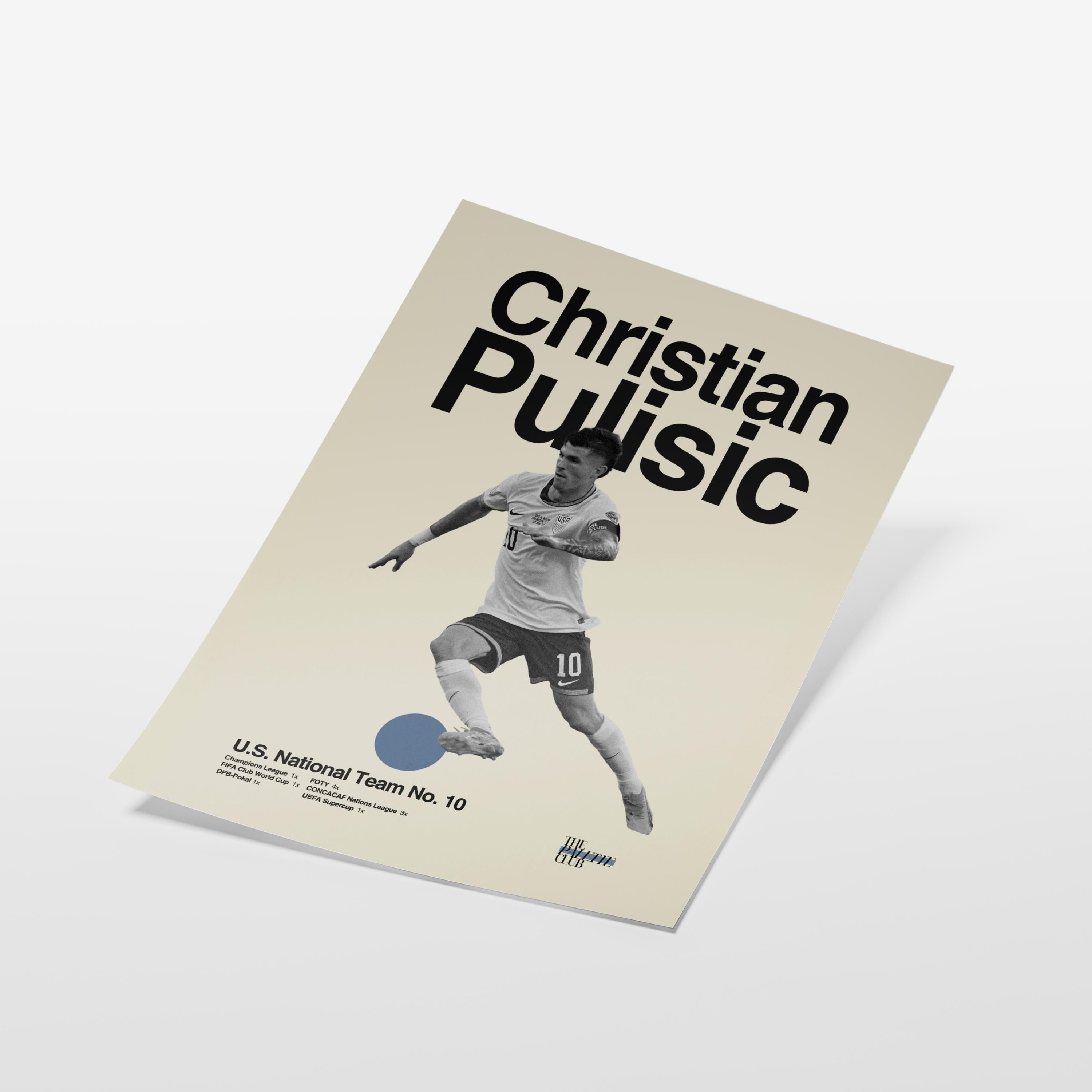 Christian Pulisic USA Print v2