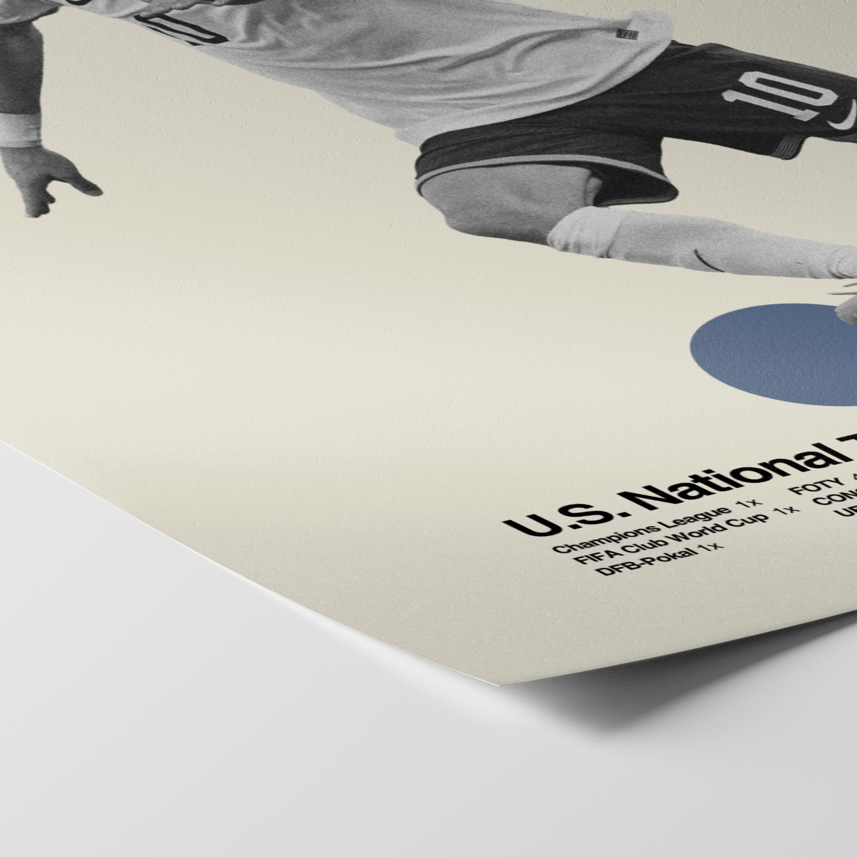 Christian Pulisic USA Print v2