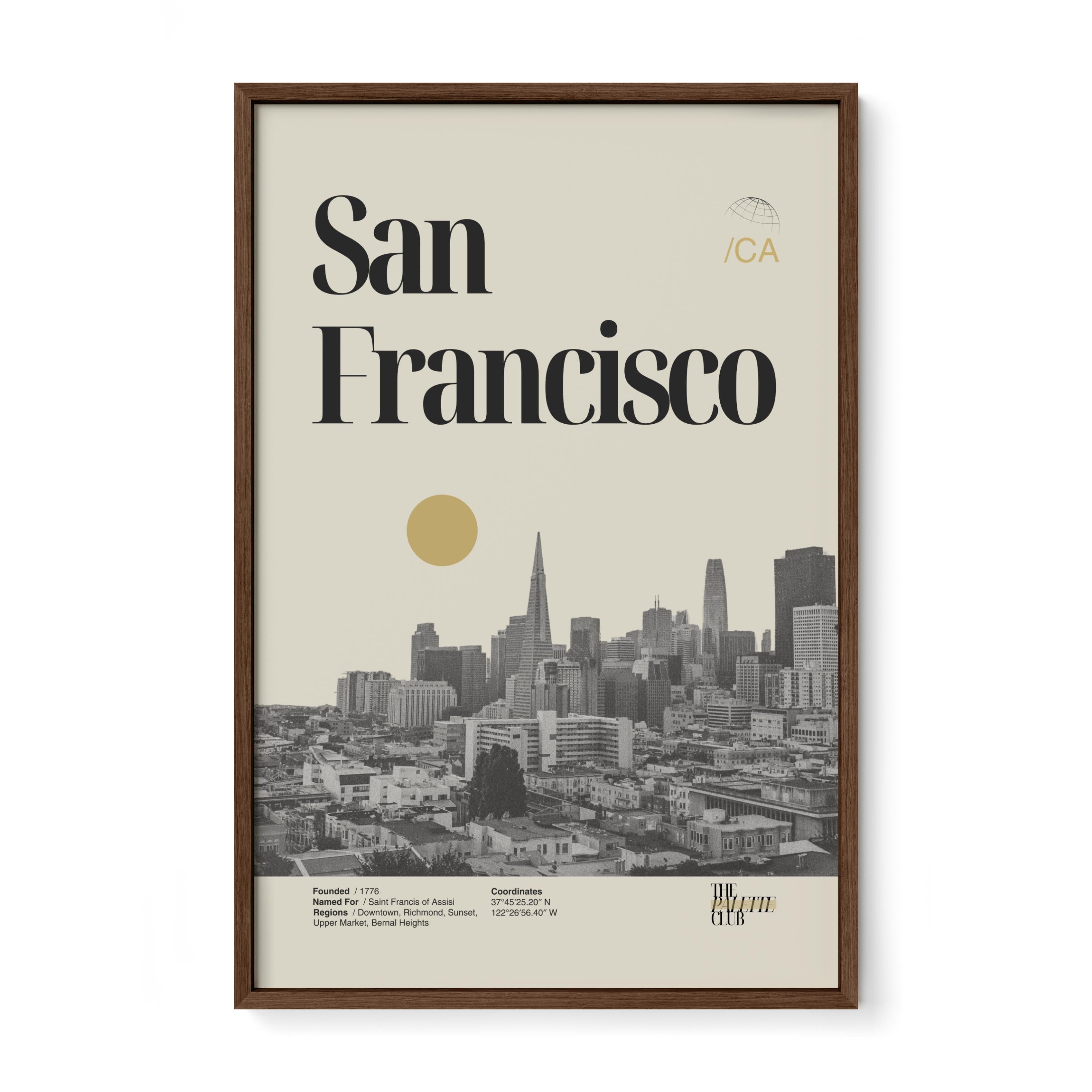 San Francisco Skyline Print