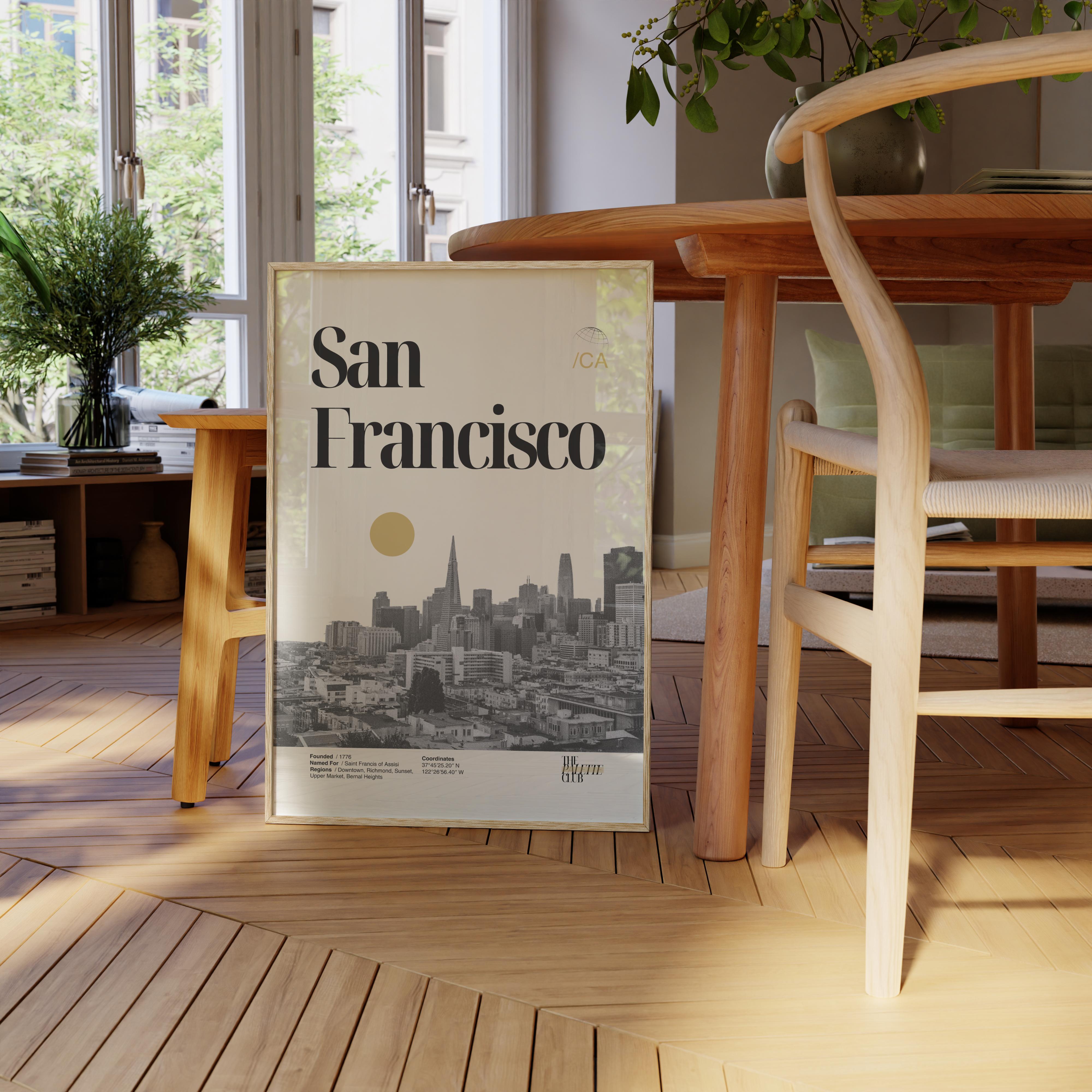 San Francisco Skyline Print