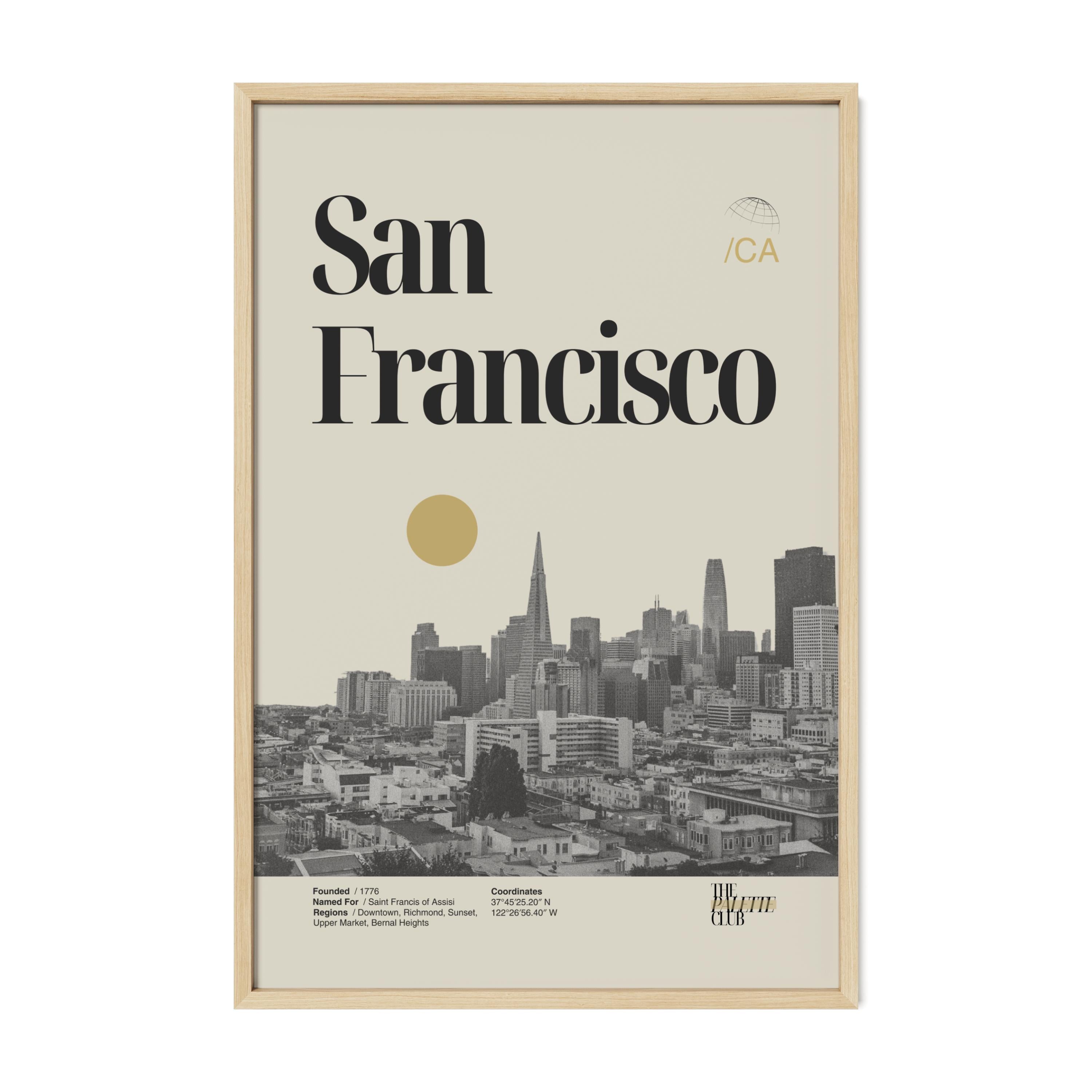 San Francisco Skyline Print