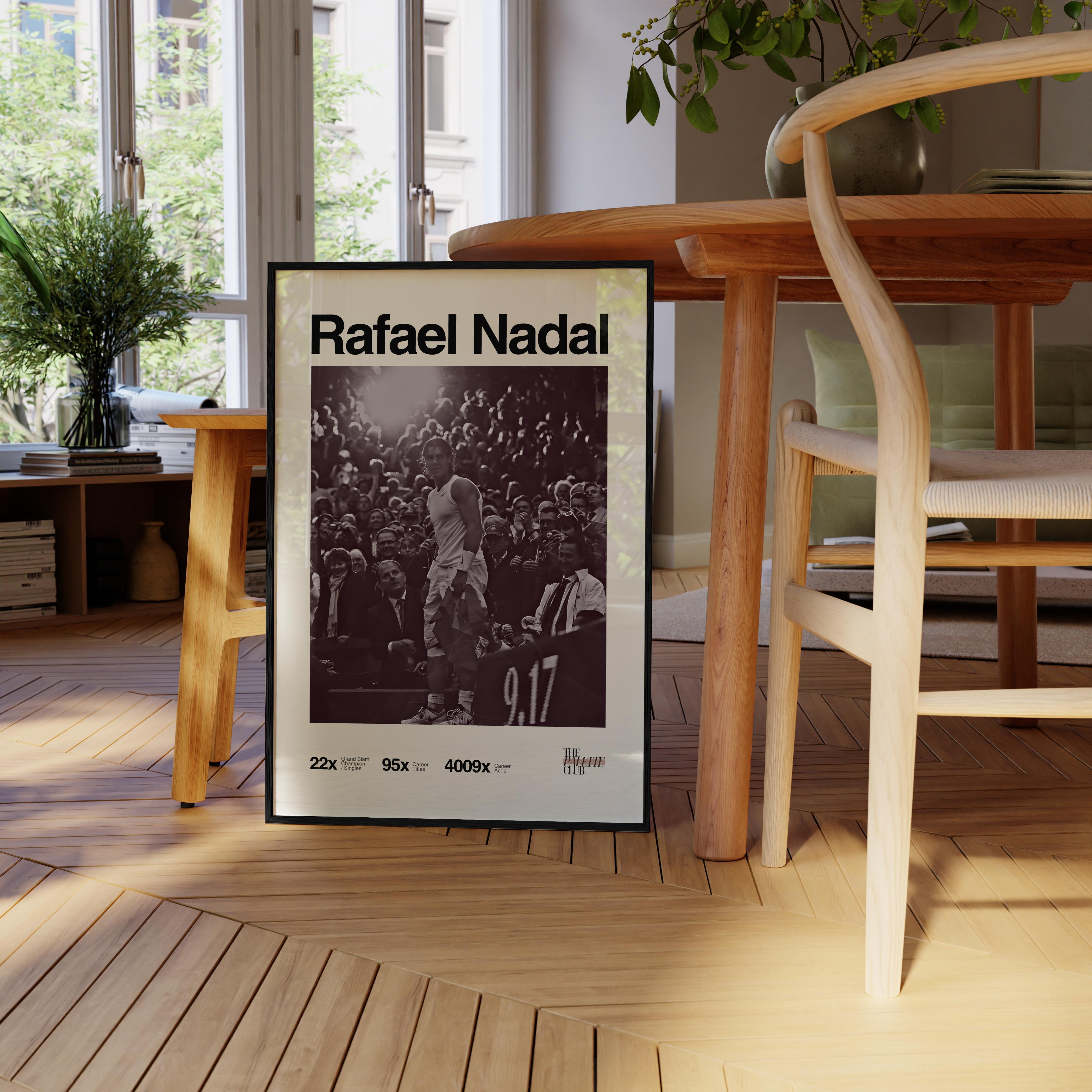 Nadal Rafael Wimbledon 2008 Print