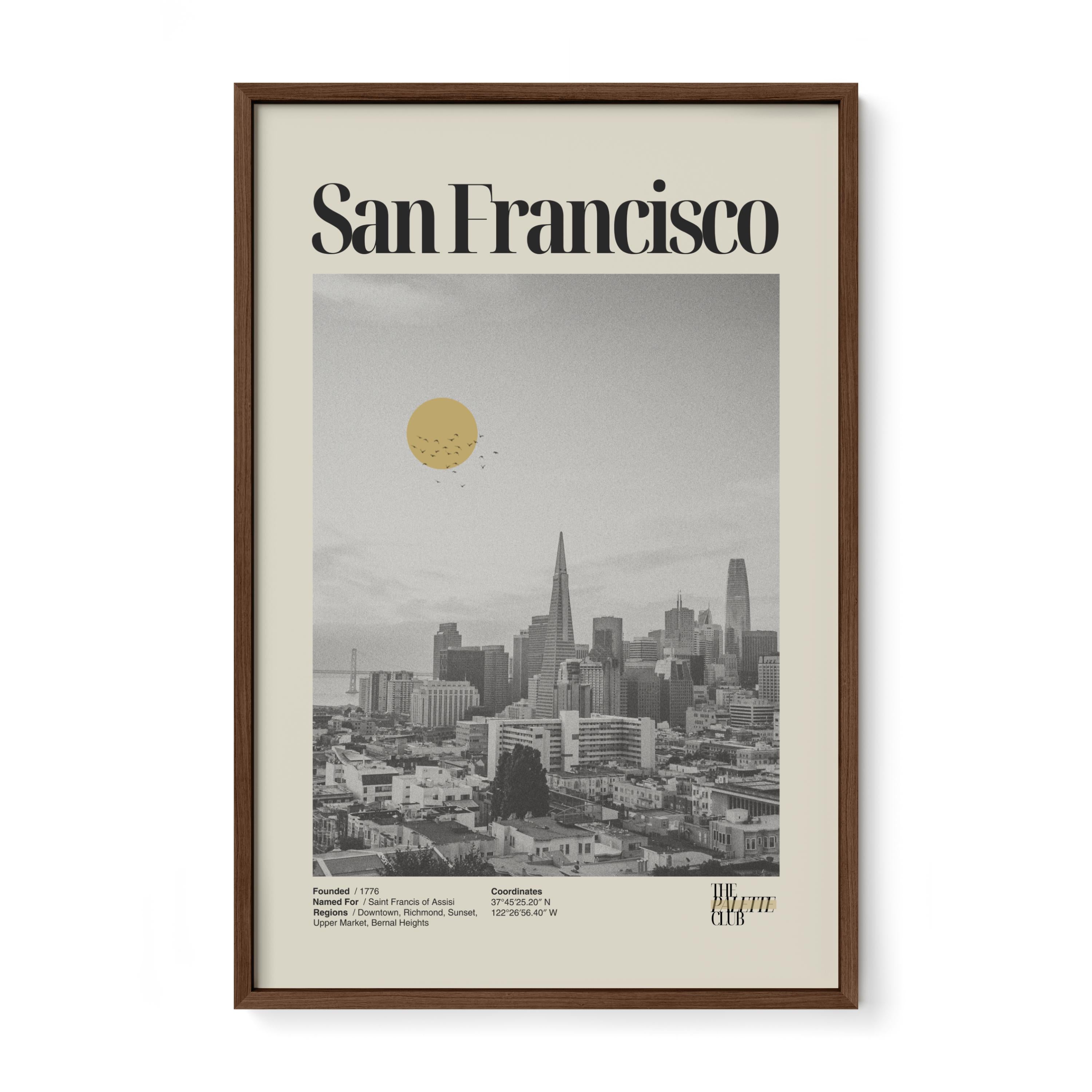 San Francisco Skyline Print v2
