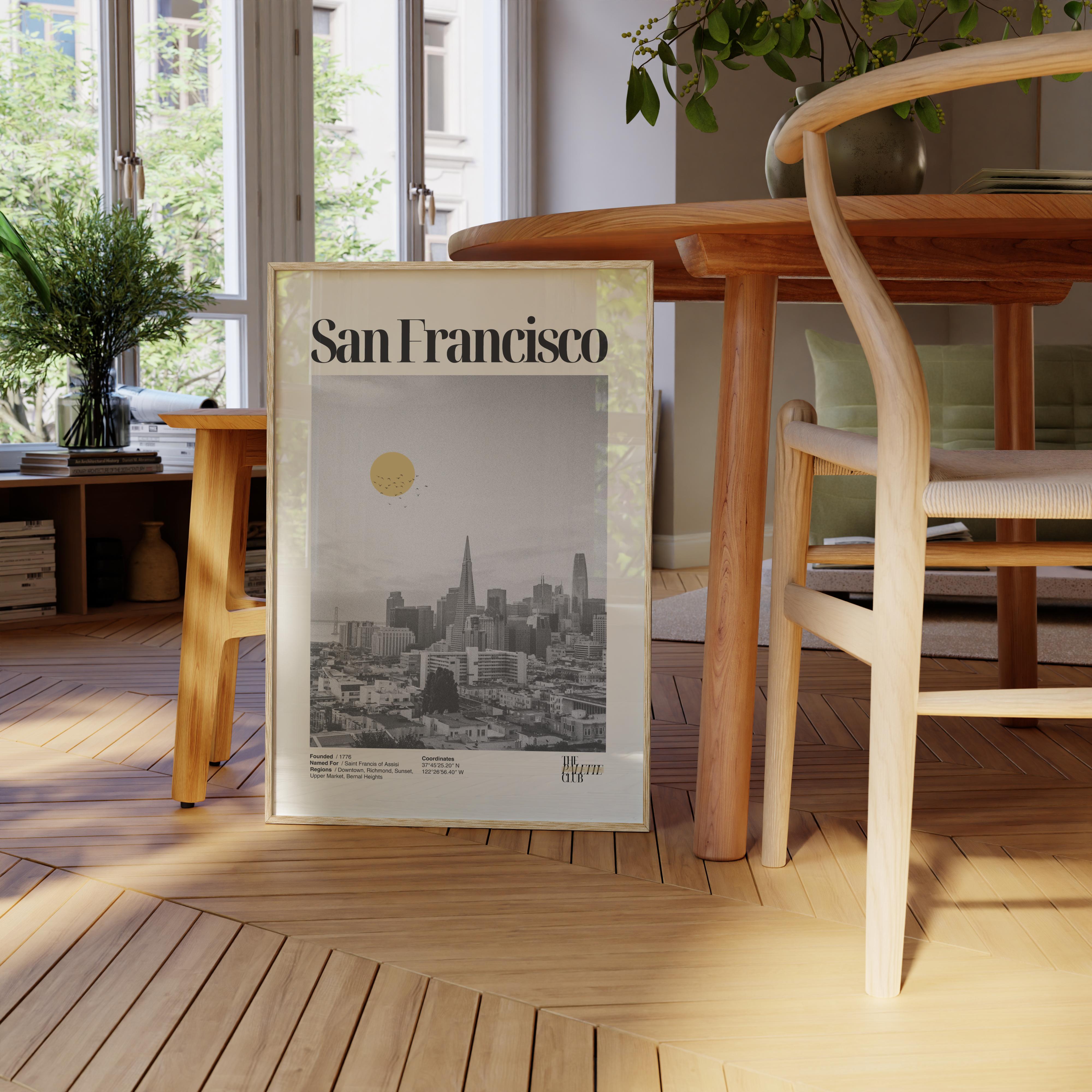 San Francisco Skyline Print v2